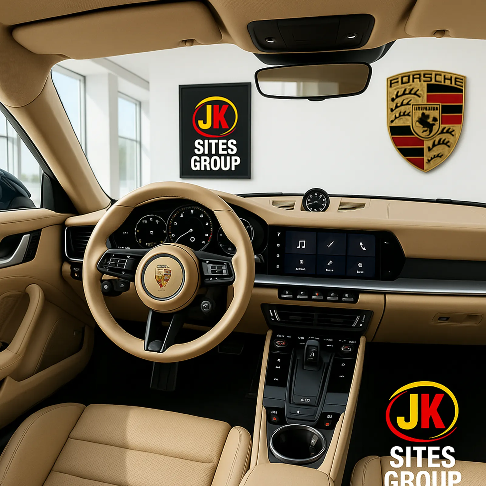 Porsche 911 Carrera 3.0 2024 estacionado em ambiente premium