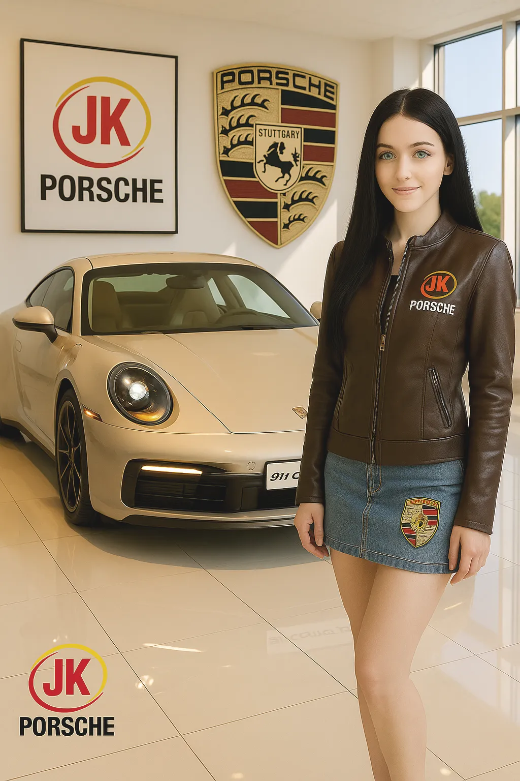 Detalhe lateral do Porsche 911 Carrera GTS 3.0 2024, rodas esportivas e freios dimensionados