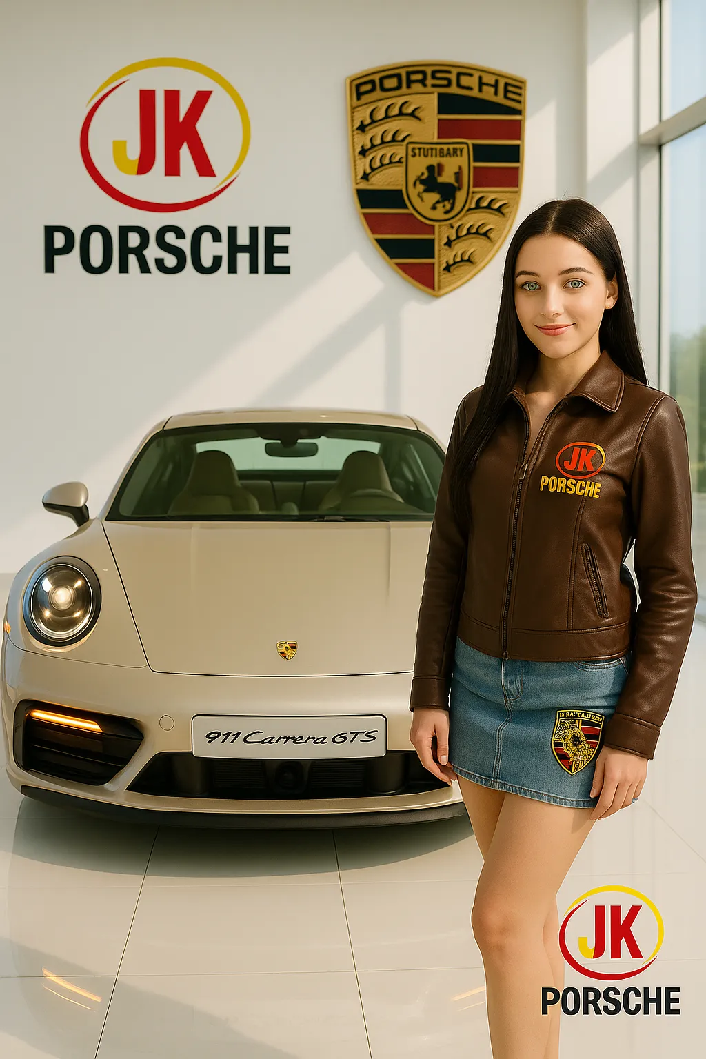 Porsche 911 Carrera GTS 3.0 2024 estacionado em ambiente fechado, reforçando cuidado com guarda