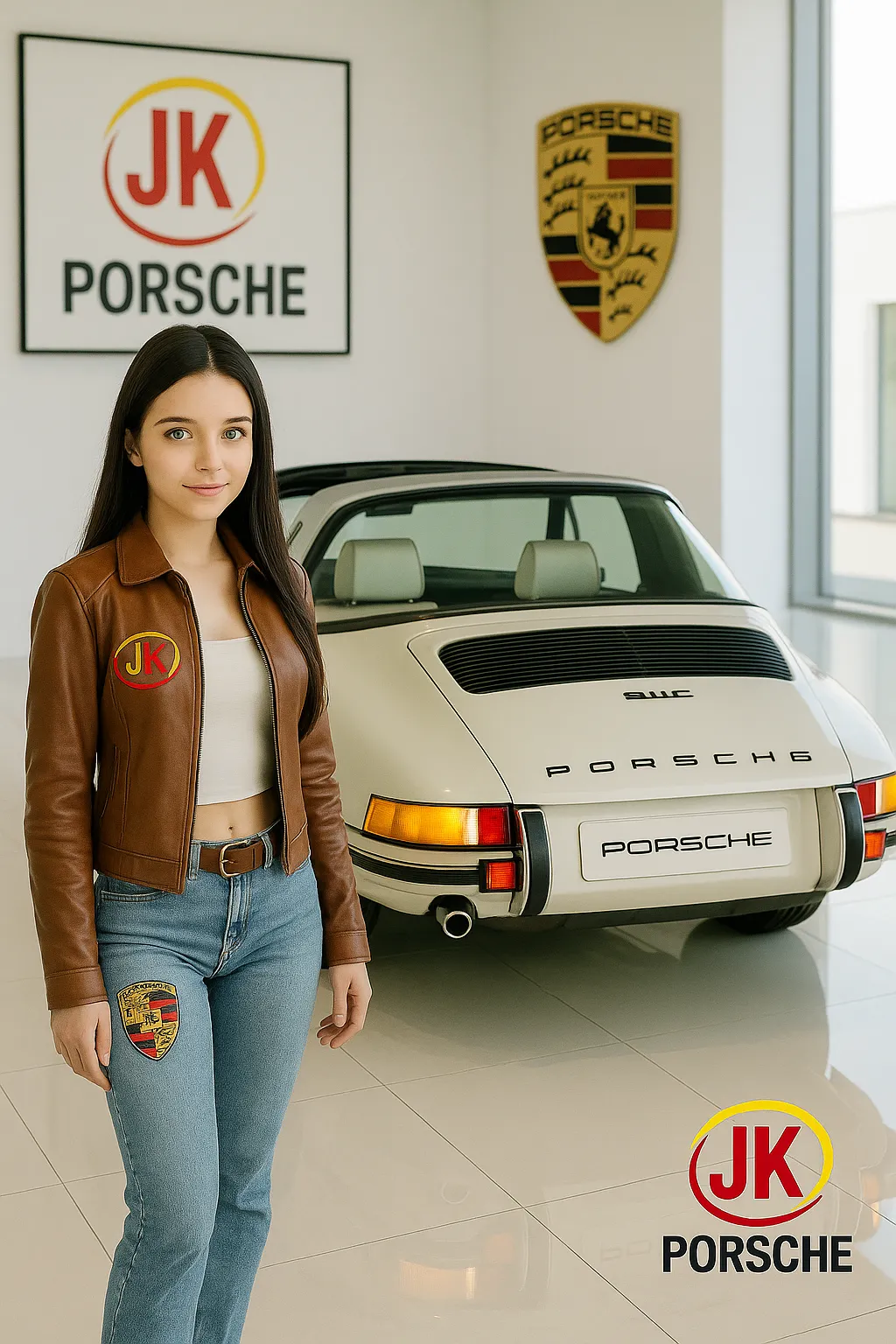 Interior do Porsche 911 E Targa 1969 evidenciando painel, bancos e acabamento