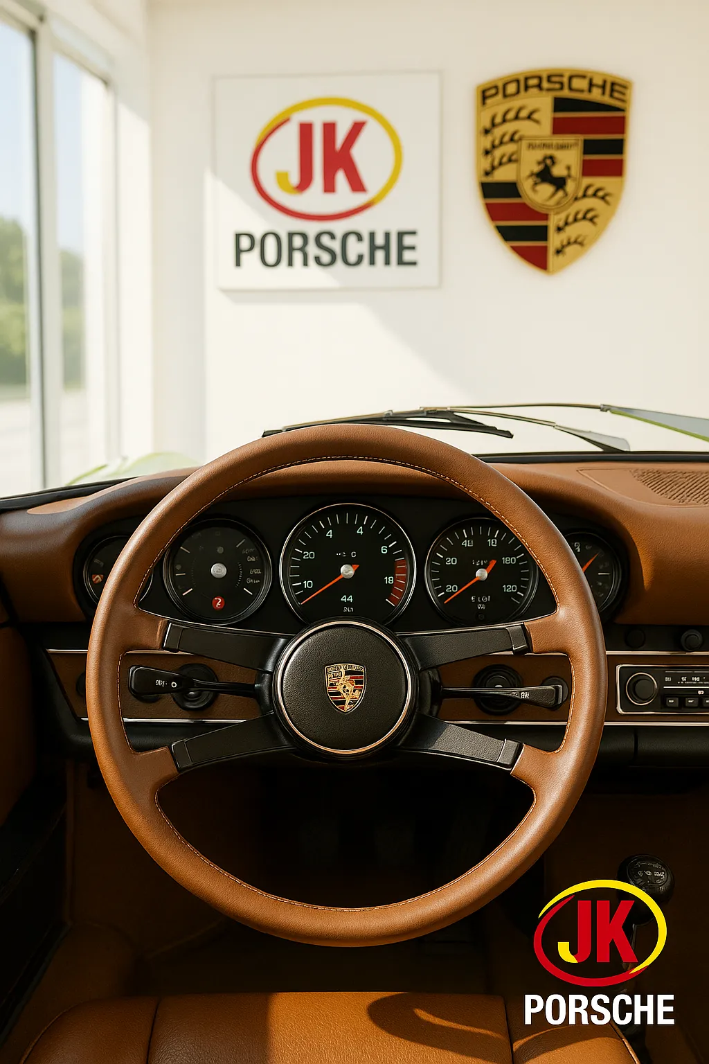 Detalhe de rodas Fuchs e acabamento externo