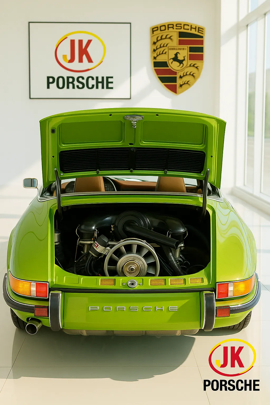 Porsche 911 S Targa 2.2 cores e acabamentos em detalhe
