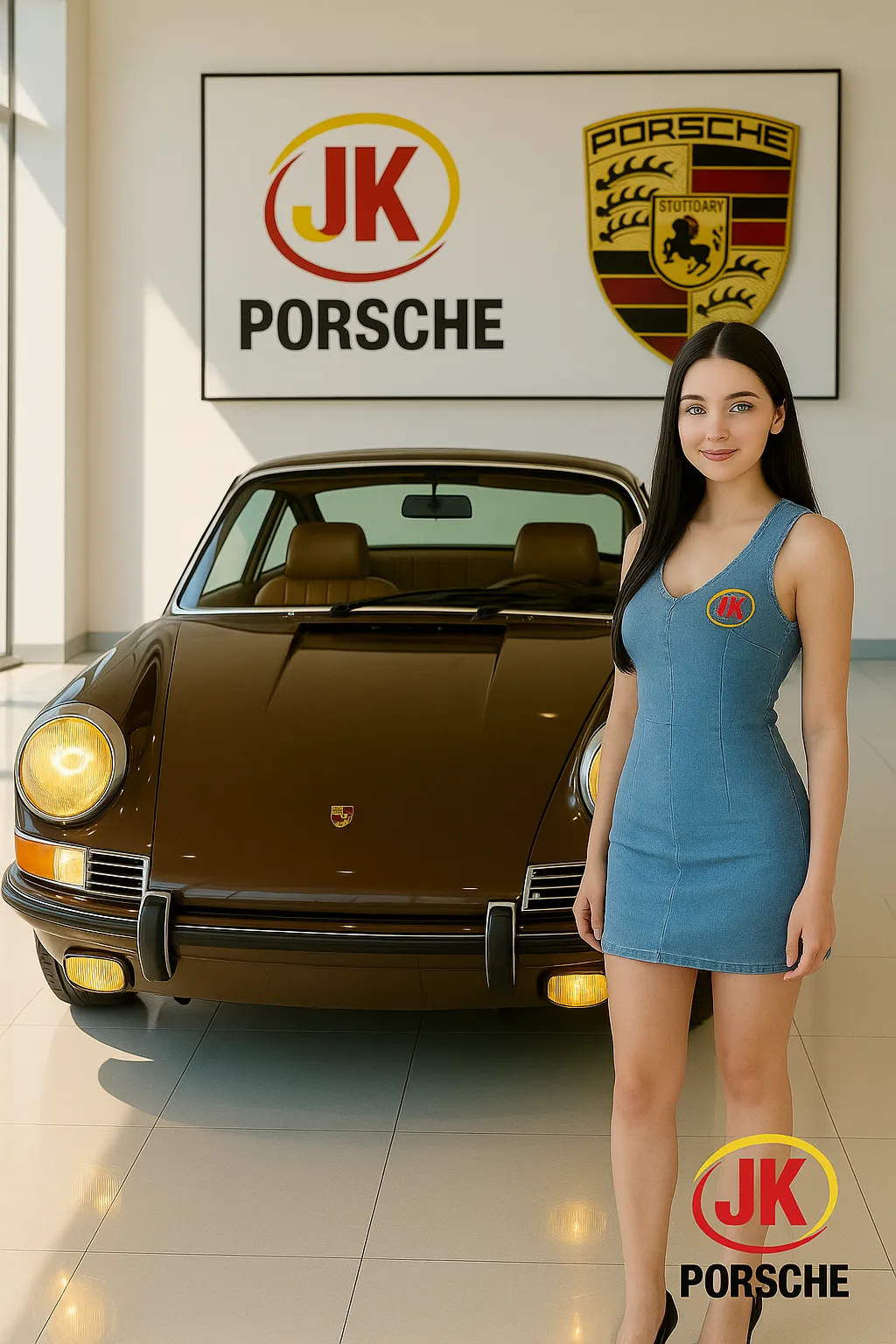 Detalhe do cofre do motor do Porsche 911 T 2.2 com carburadores Zenith