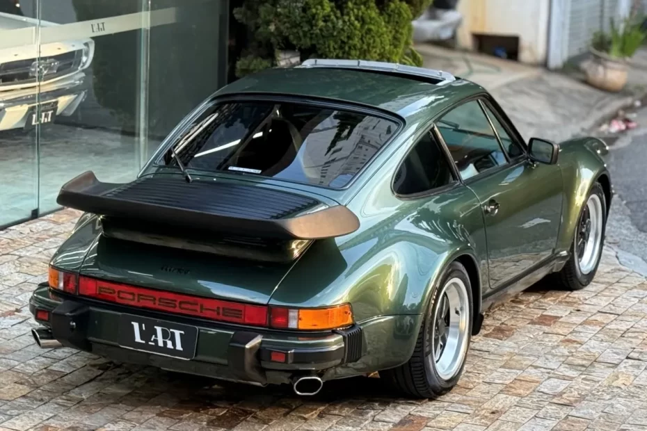 Porsche 911 Turbo (930) 1982 verde metálico 3.3 Turbo 300 cv à venda