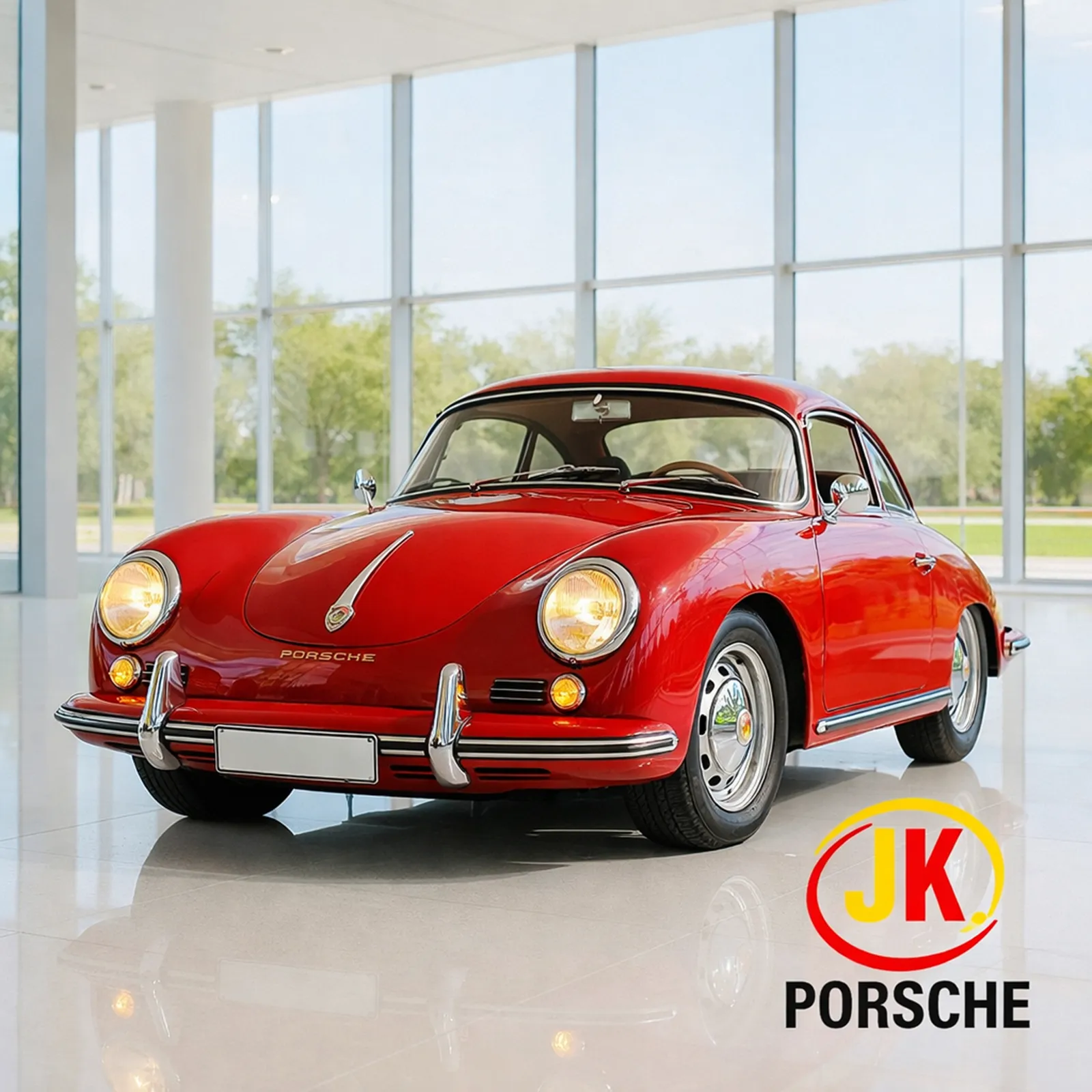 Motor Porsche 356 A lubrificação