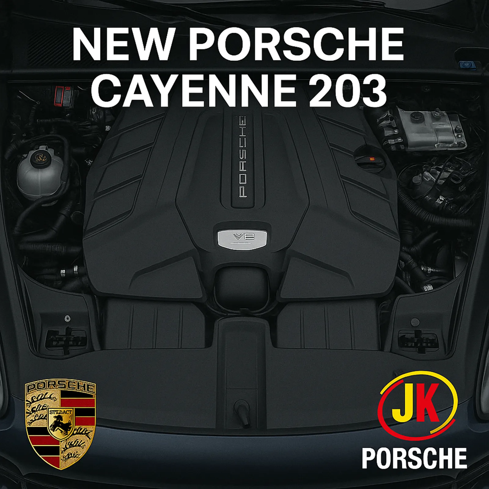 Motor do New Porsche Cayenne 2023