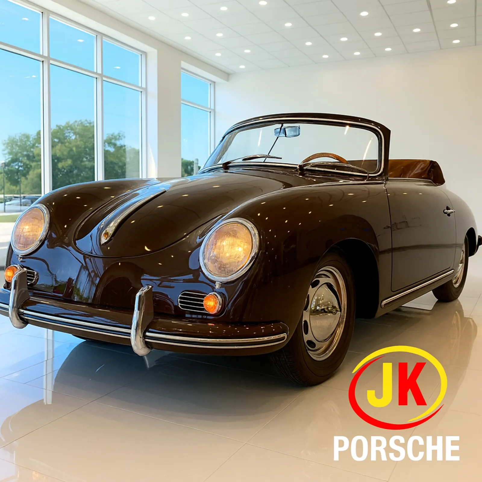 Porsche 356 Cabriolet 1300 1954: o Porsche antigo do motor Type 506 que refinou o boxer 1.3