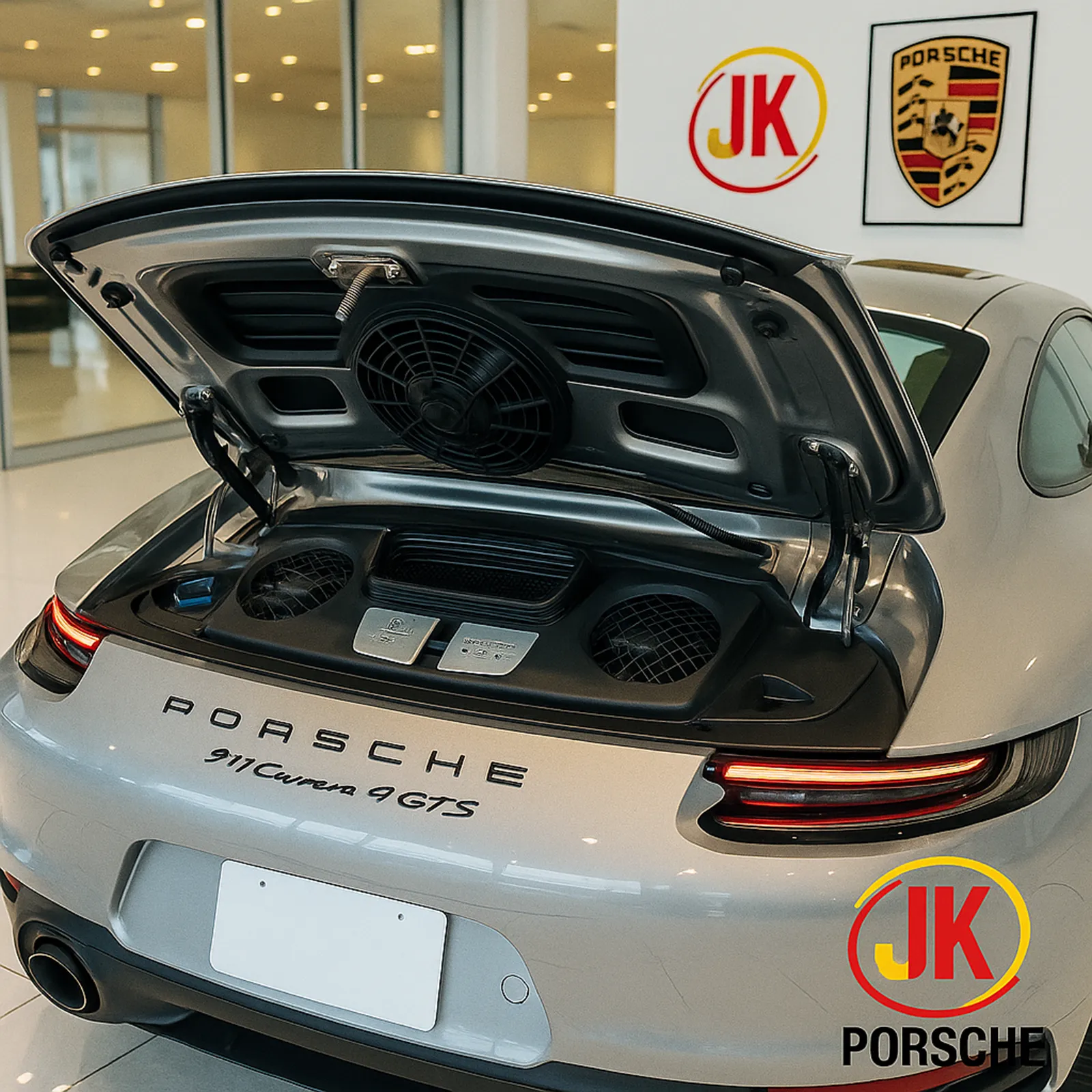 Painel e comandos do Porsche 911 Carrera 4 GTS 3.0 2024