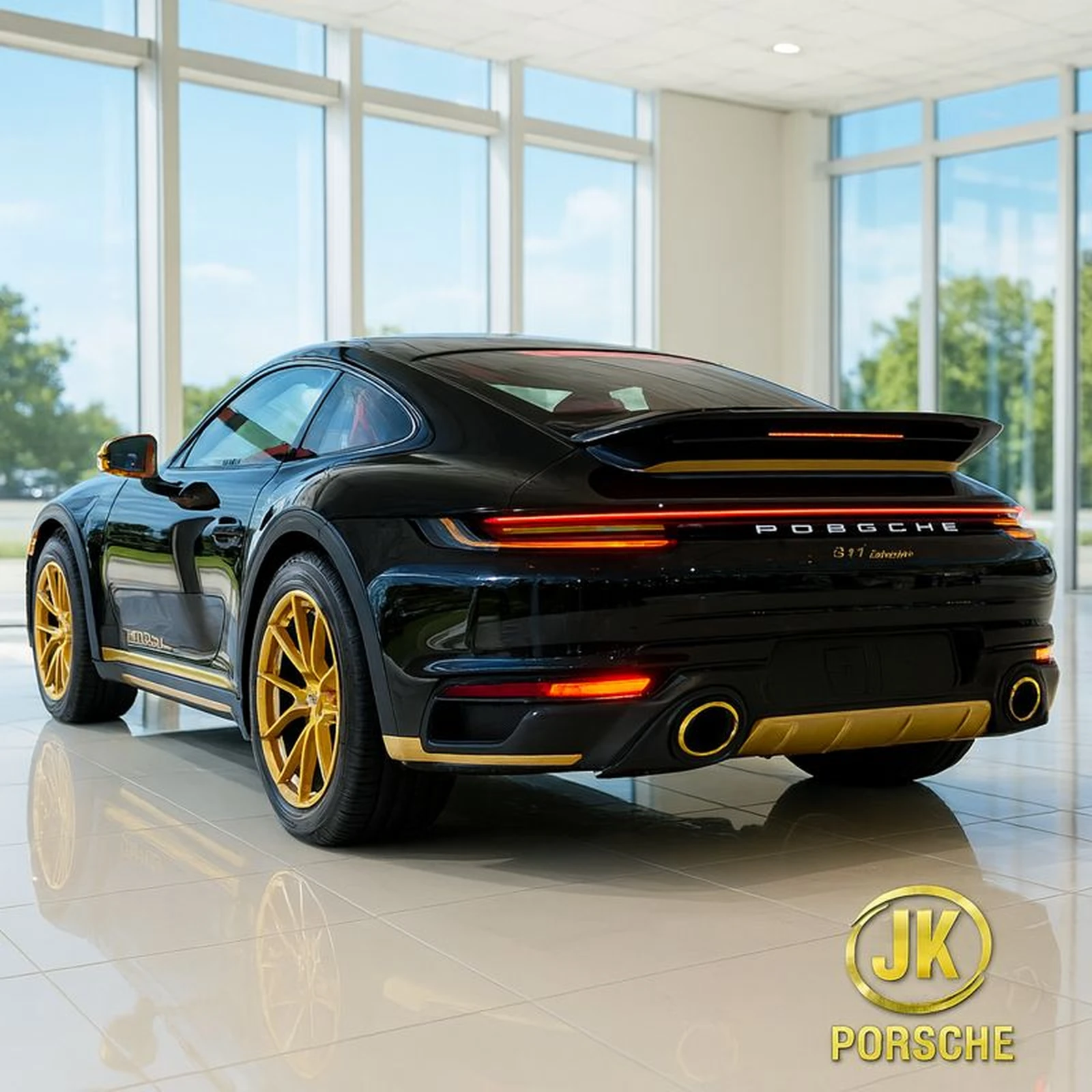 Porsche 911 Dakar traseira