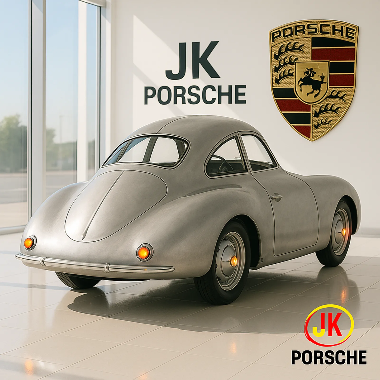 Porsche Type 64 1939 – visão geral em concessionária JK Porsche