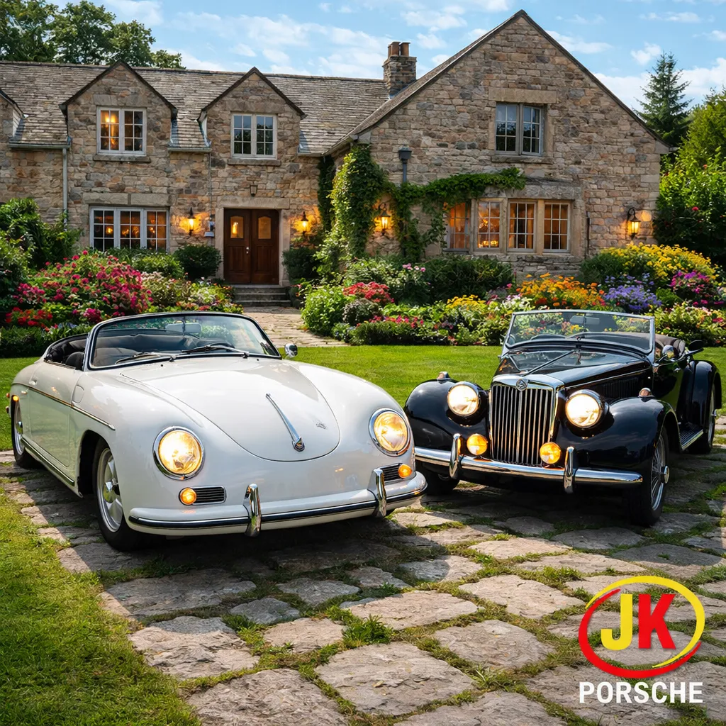 Comparativo Porsche 356 Speedster 1954 vs MG TF 1250 1954