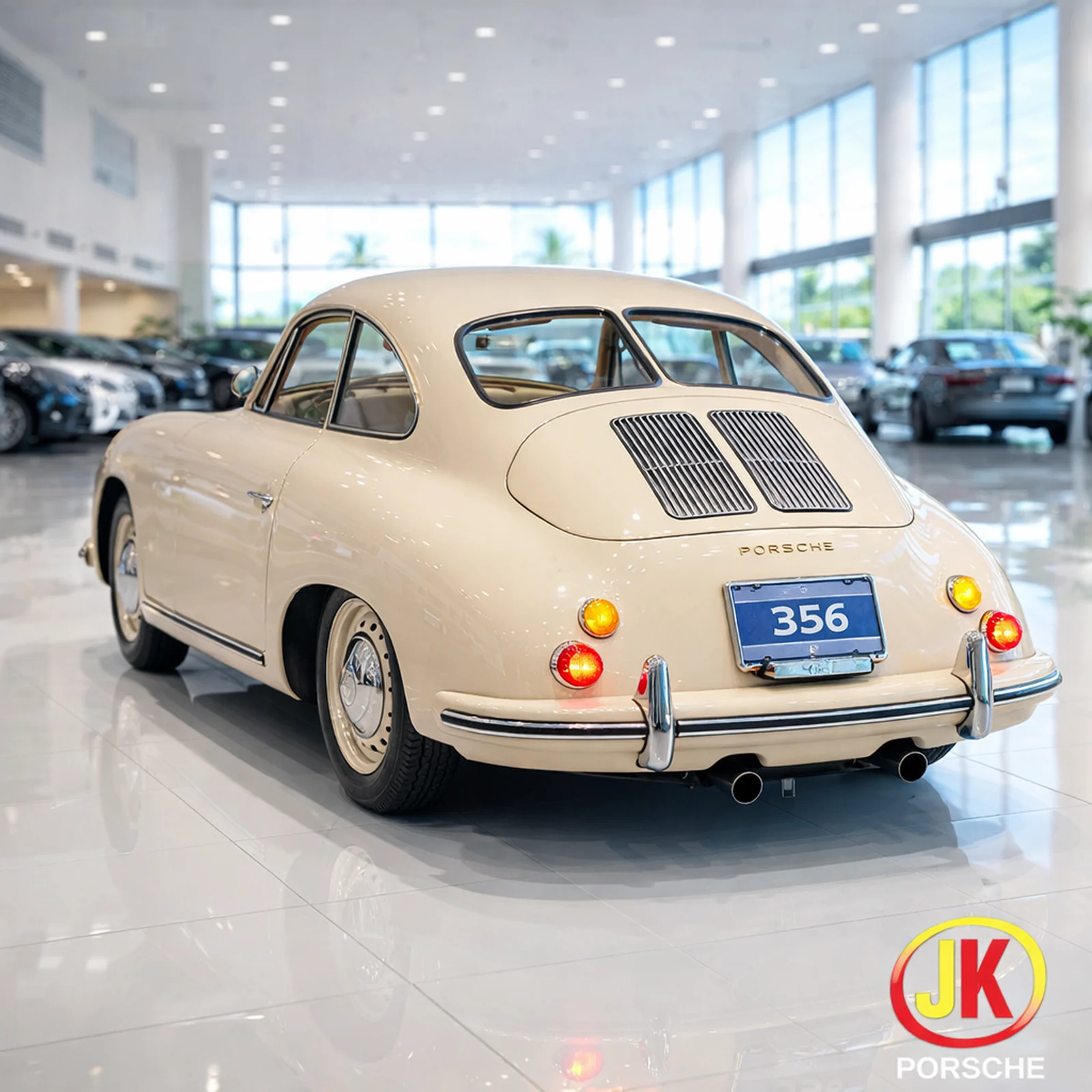 Porsche 356 Coupé Split-Window 1.1 40 cv ano 1950 – Ficha Técnica JK Porsche