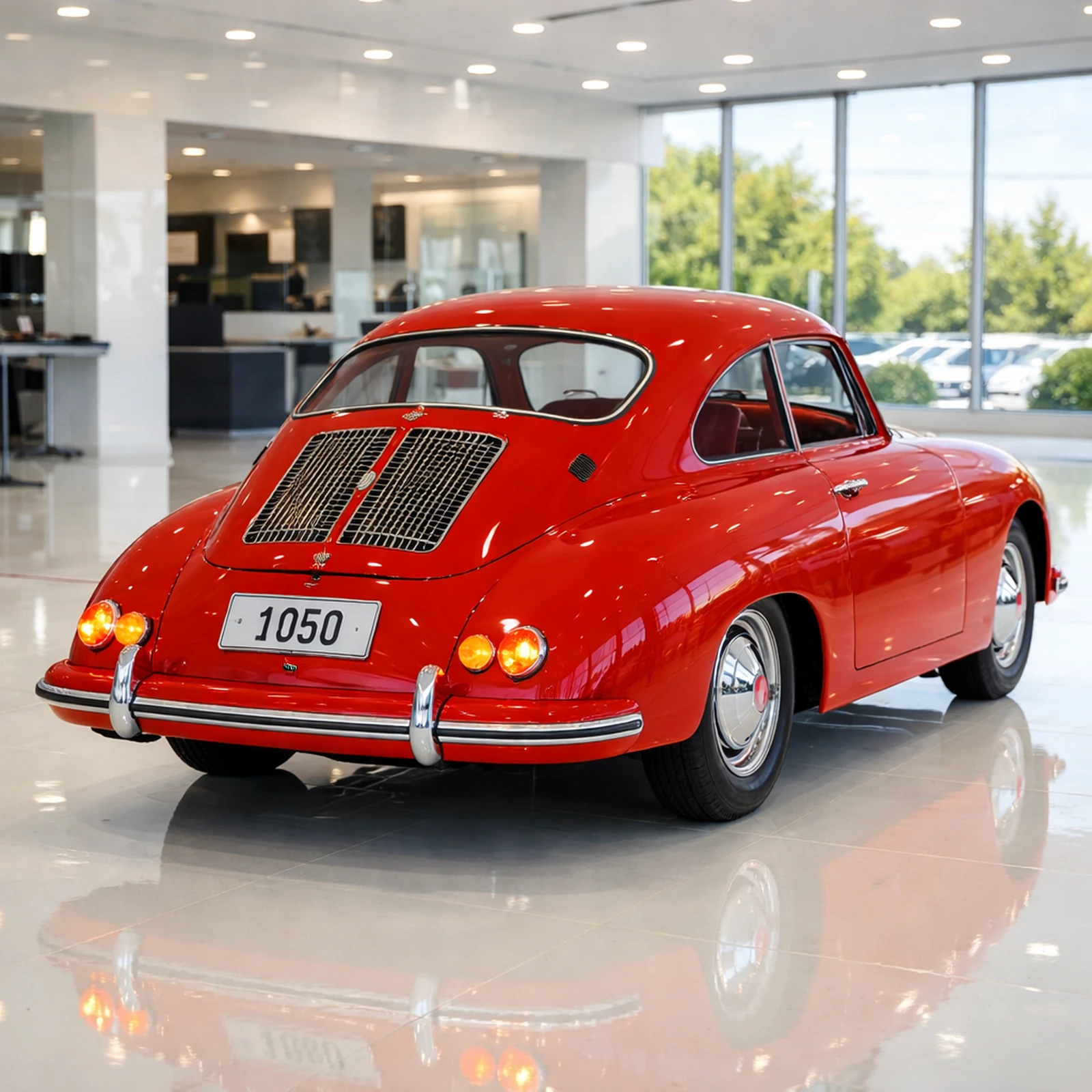 Ficha Técnica Porsche 356 Gmünd Coupé 40 cv ano 1950 produzido na cidade de Gmünd Áustria