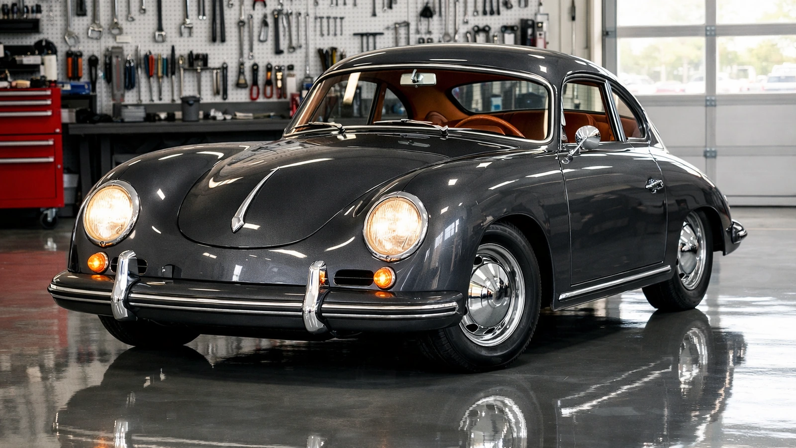 Porsche 356 Pré-A 1300 Super 60 cv ano 1955 Type 369/3 maior taxa de compressão e carburação otimizada