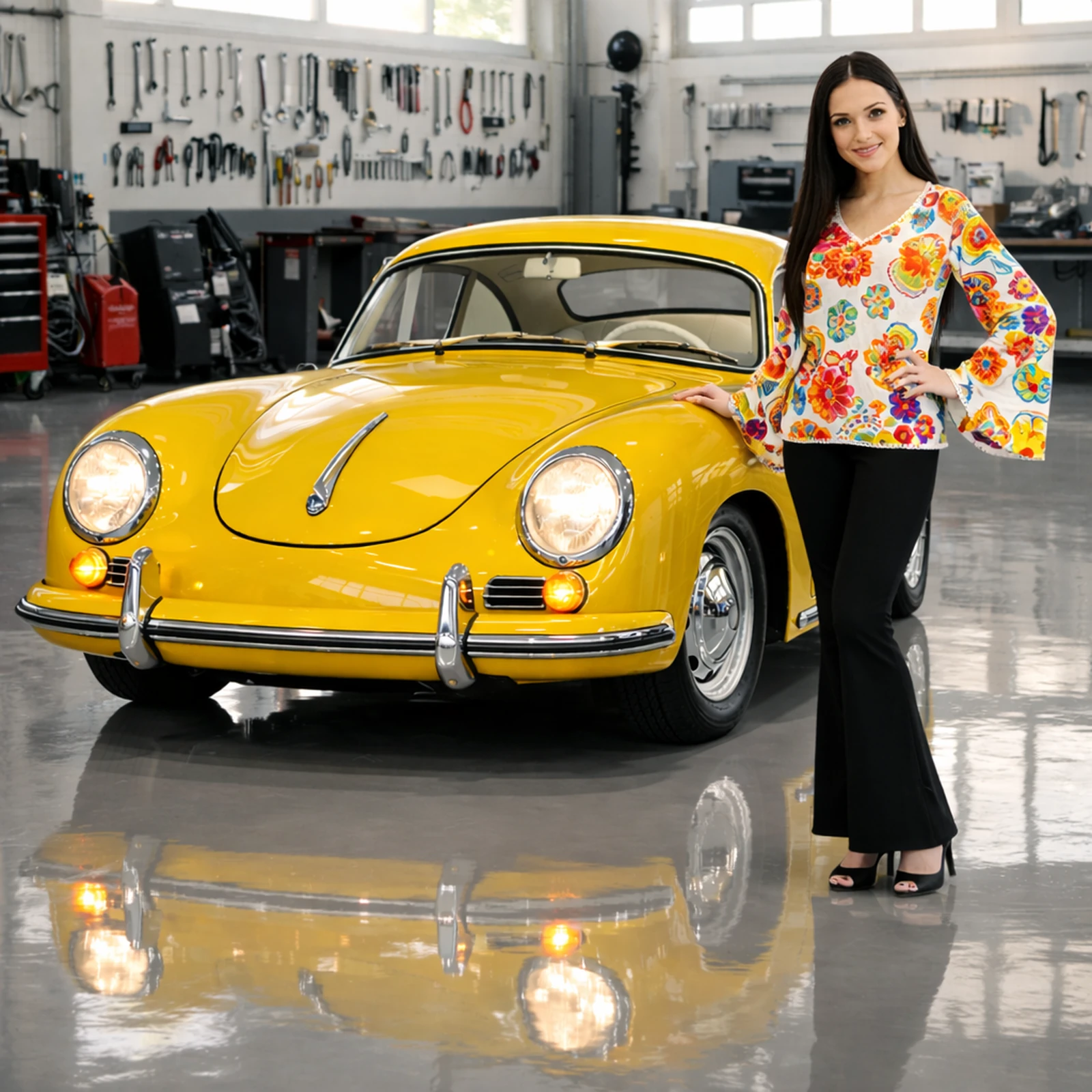 Imagem 13 - Porsche 356 Pré-A Coupé 1300 1955