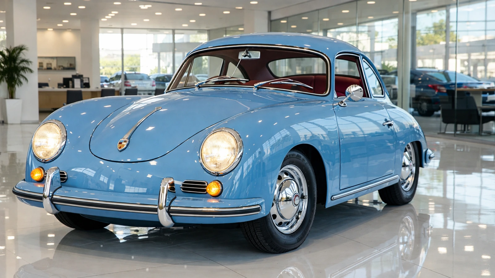 Porsche 356 Pré-A Coupé 1500 Normal 1954 Type 546/2, 61 cv Engenharia, Mecânica e Mercado