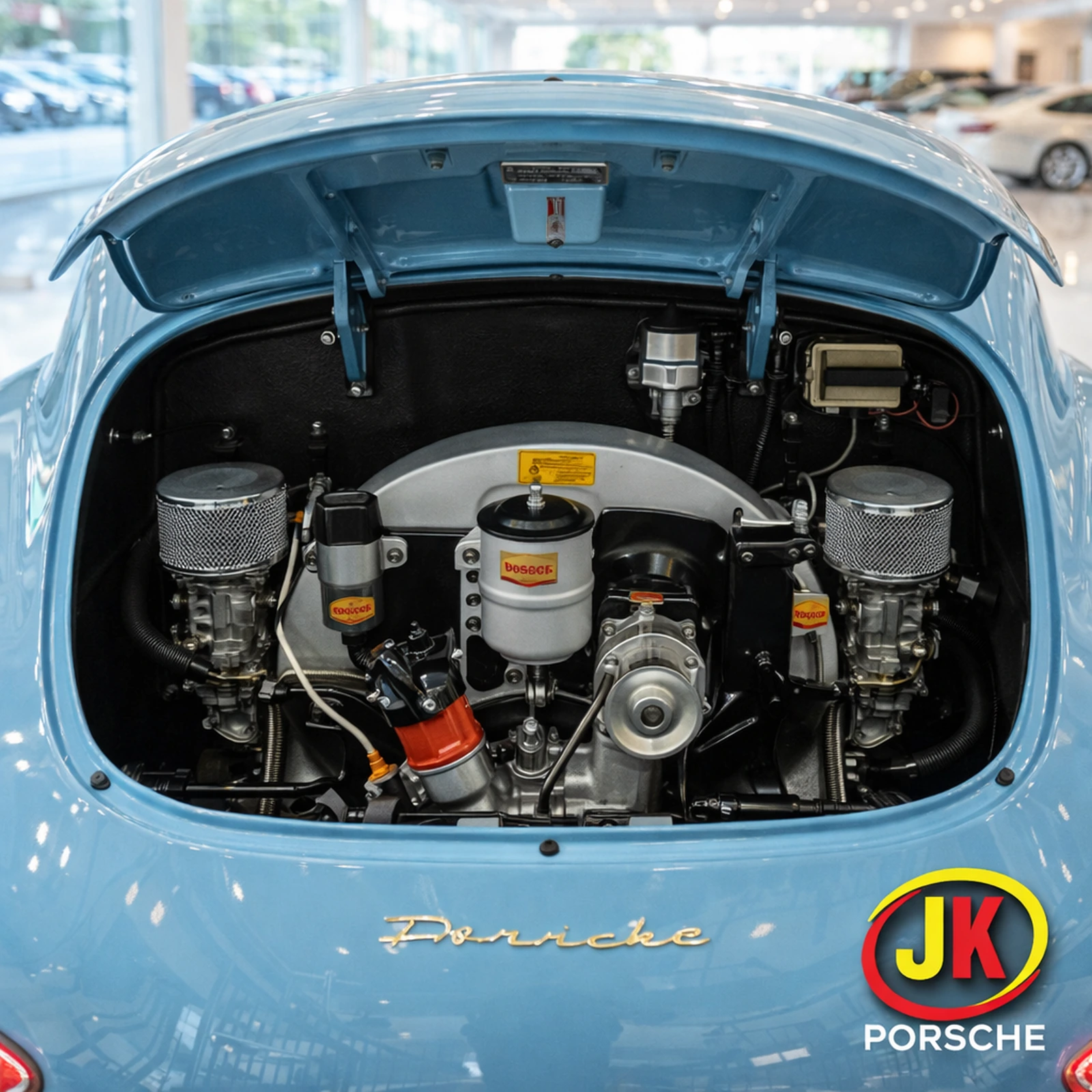 Logo JK Porsche (referência visual)