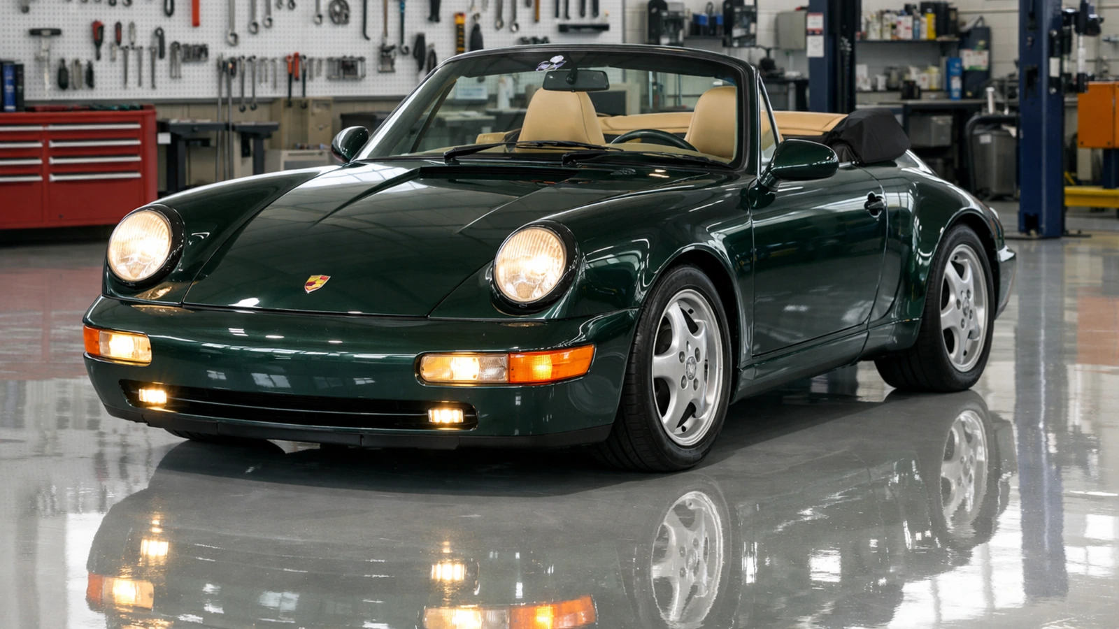 Porsche 911 Carrera 2 Cabriolet 3.6 ano 1992 CID 964.362 engenharia, diagnóstico e mercado