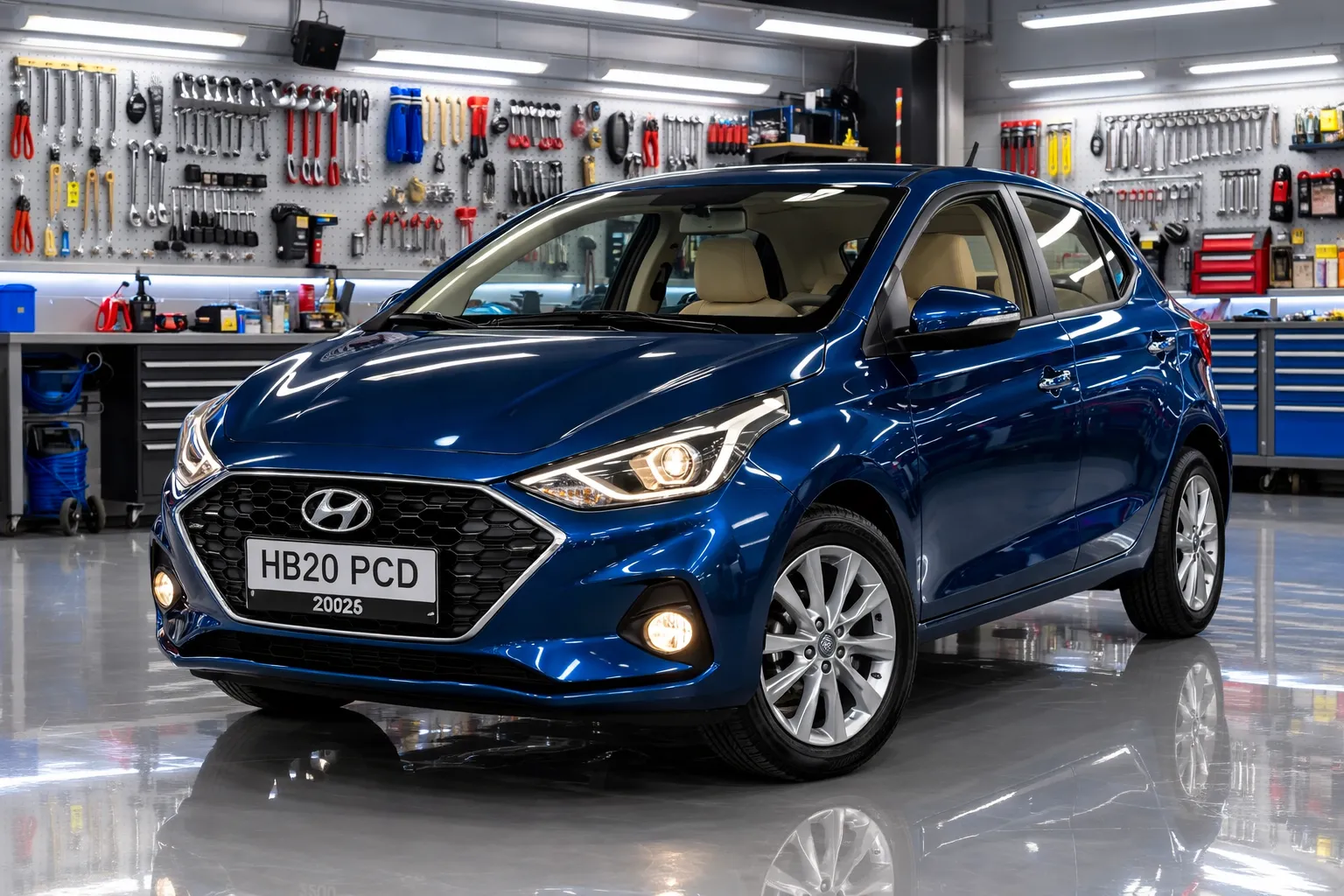 Hyundai HB20 em matéria sobre carro para PCD preço em 2026