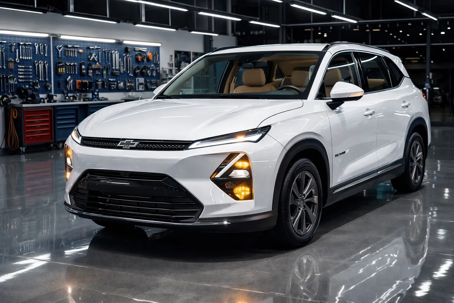 Chevrolet Captiva EV Premier PCD 2026 frontal