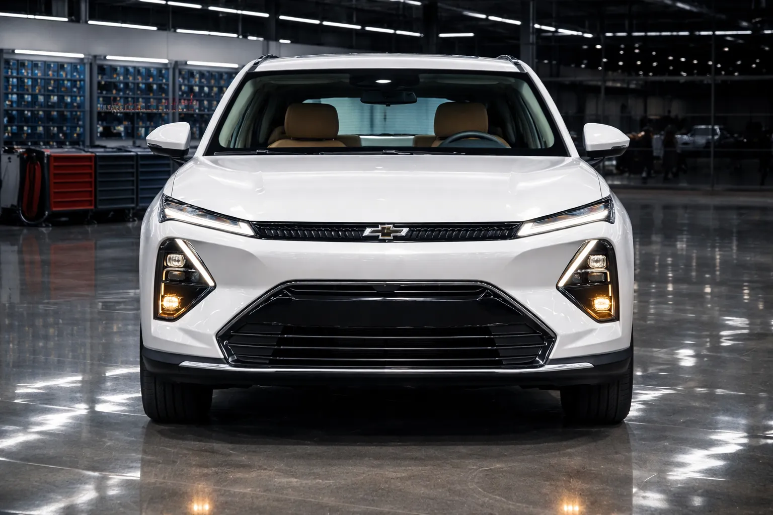 Chevrolet Captiva EV Premier PCD 2026 cabine