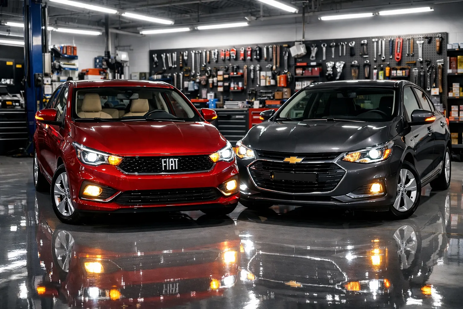 Comparativo PCD Fiat Argo 1.3 AT 2026 vs Chevrolet Onix 1.0 Turbo AT 1