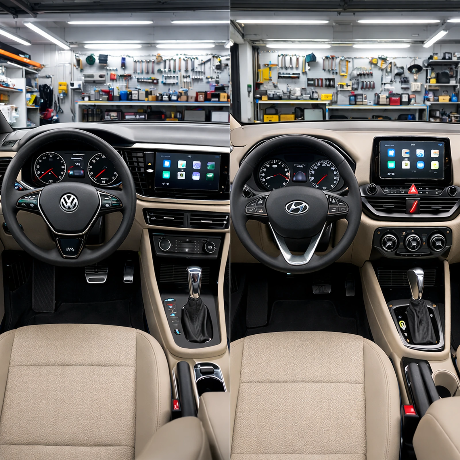 Comparativo VW Polo 1.0 TSI AT PCD vs Hyundai HB20 1.0 TGDI AT PCD em imagem principal