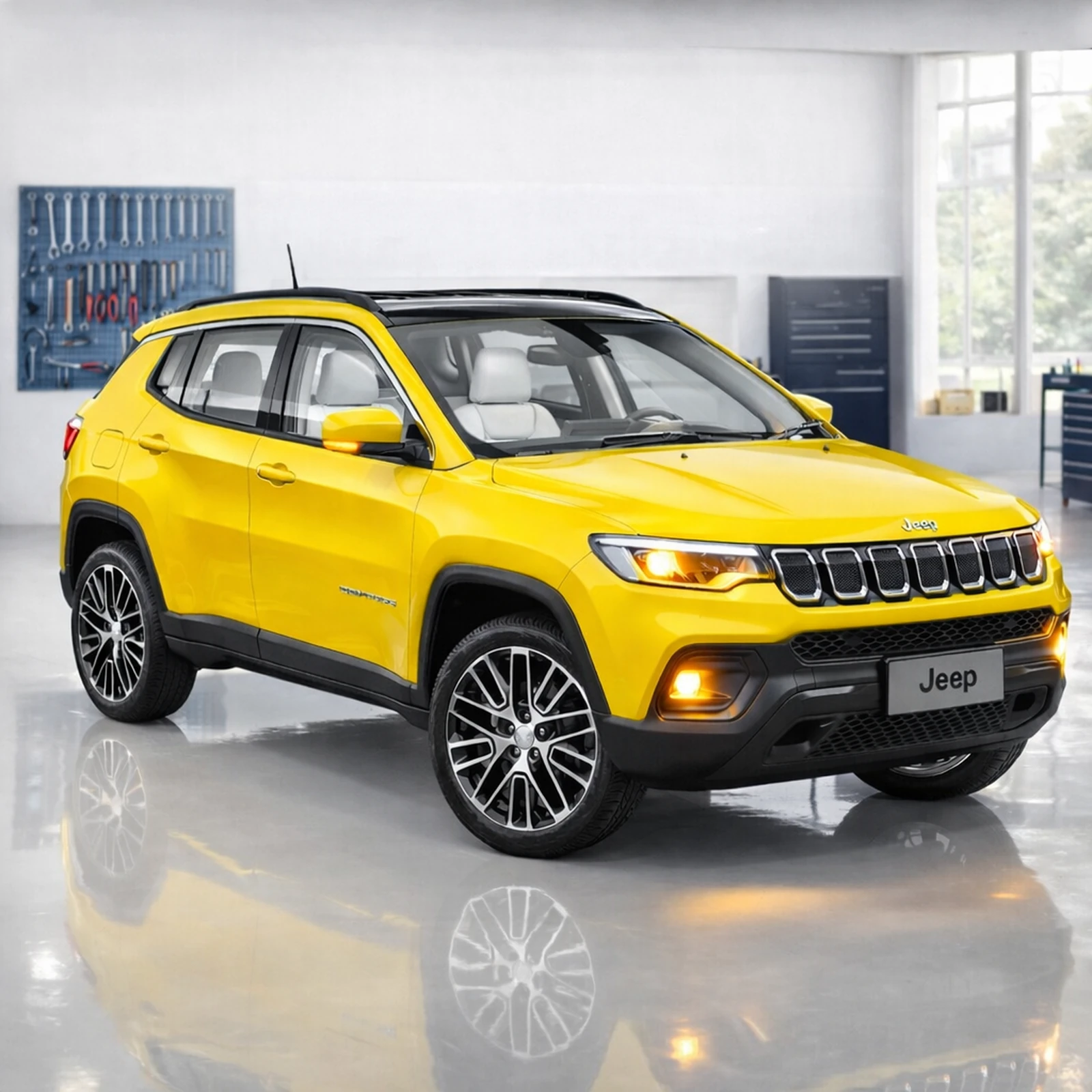 Jeep Compass TD350 2023 — identificação de chassi original (JK Carros)