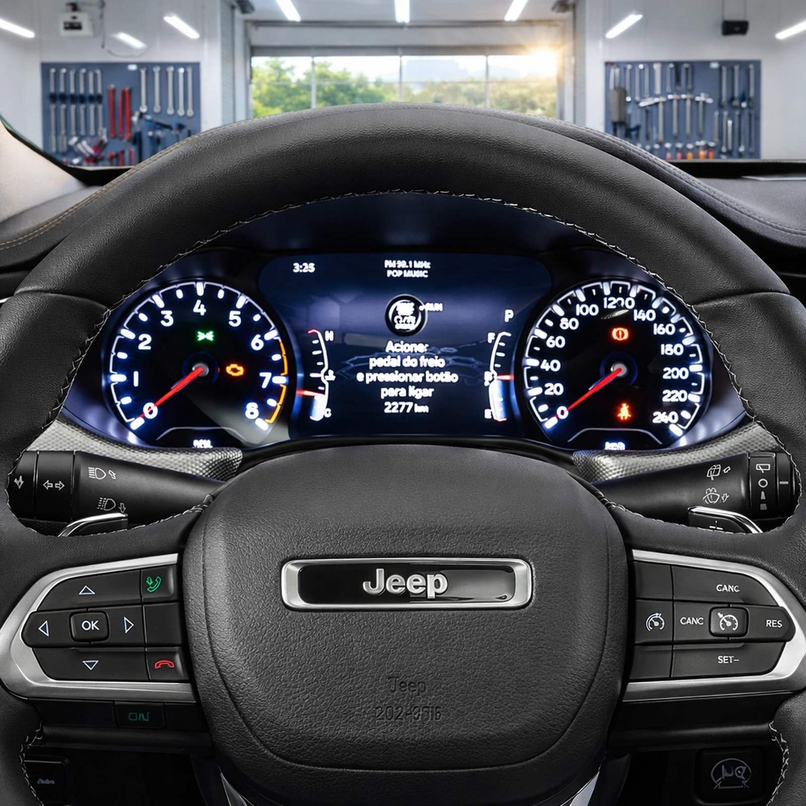 Cruzamento de dados motor e chassi — Jeep Compass TD350 2023 (JK Carros)