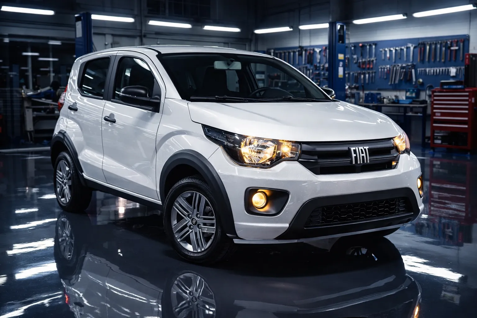 Foto Renault Kwid no comparativo PCD Renault Kwid Zen 2026 vs Fiat Mobi Like 2026