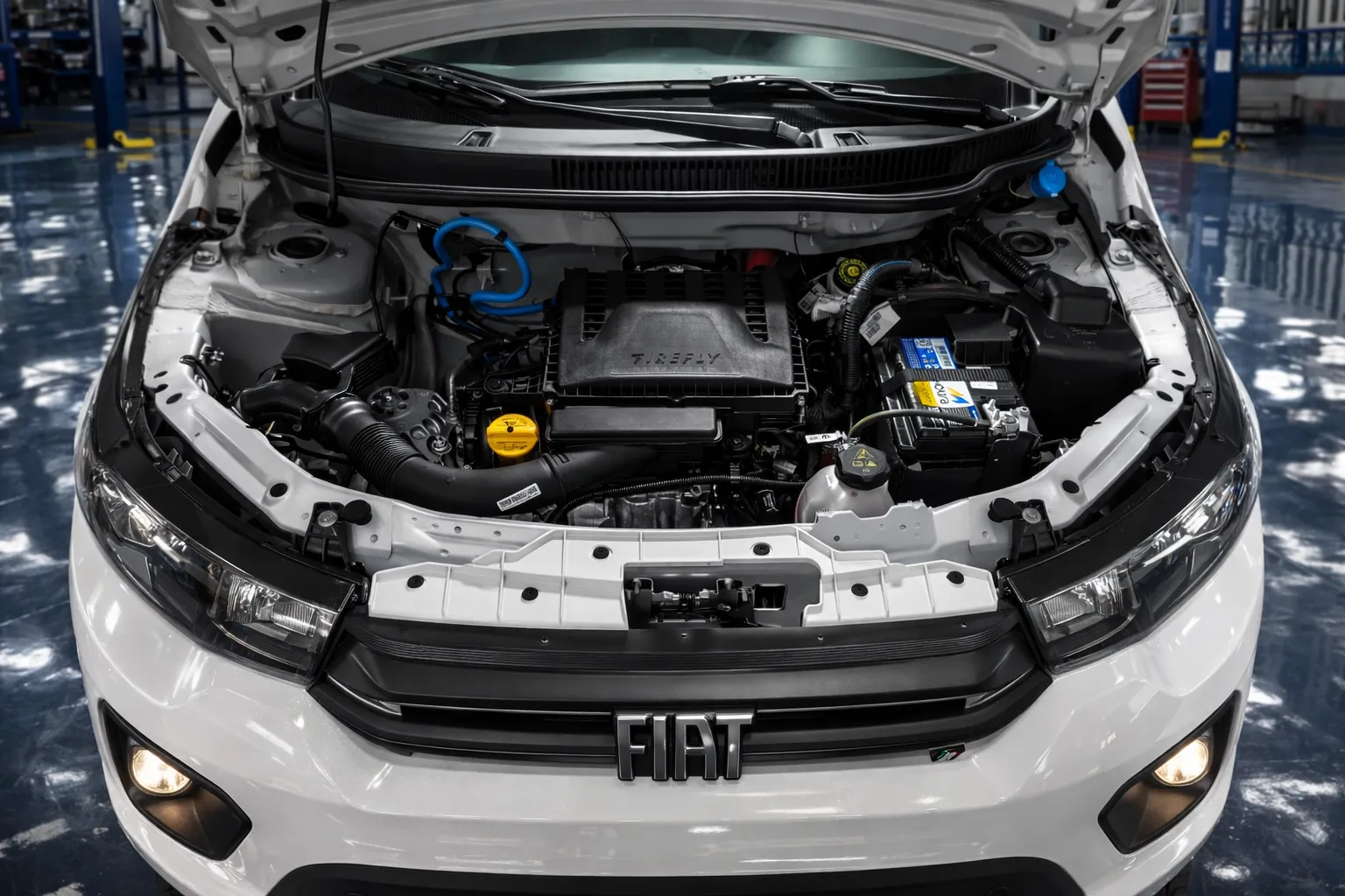 Foto Fiat Mobi no comparativo PCD Renault Kwid Zen 2026 vs Fiat Mobi Like 2026