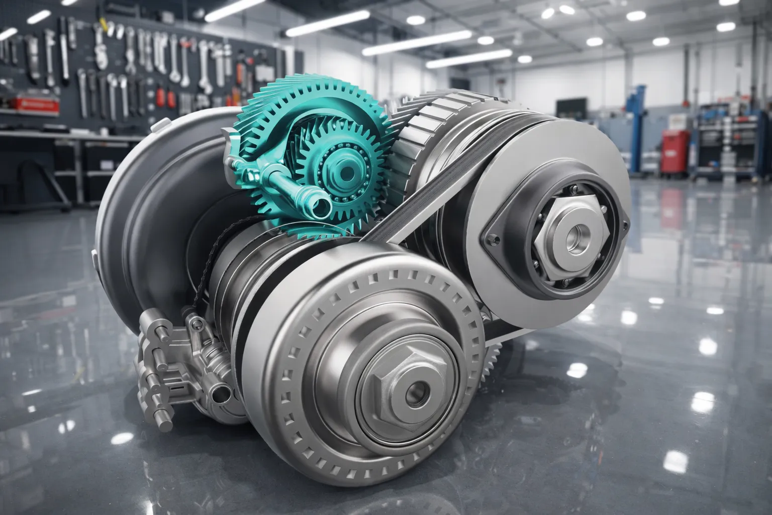 Engrenagens câmbio CVT