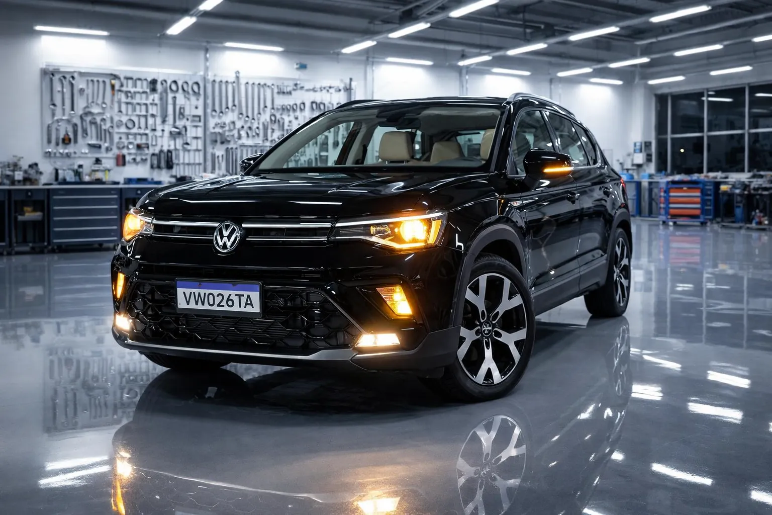 Volkswagen Taos 2026 como benchmark de faixa acima de 200 mil