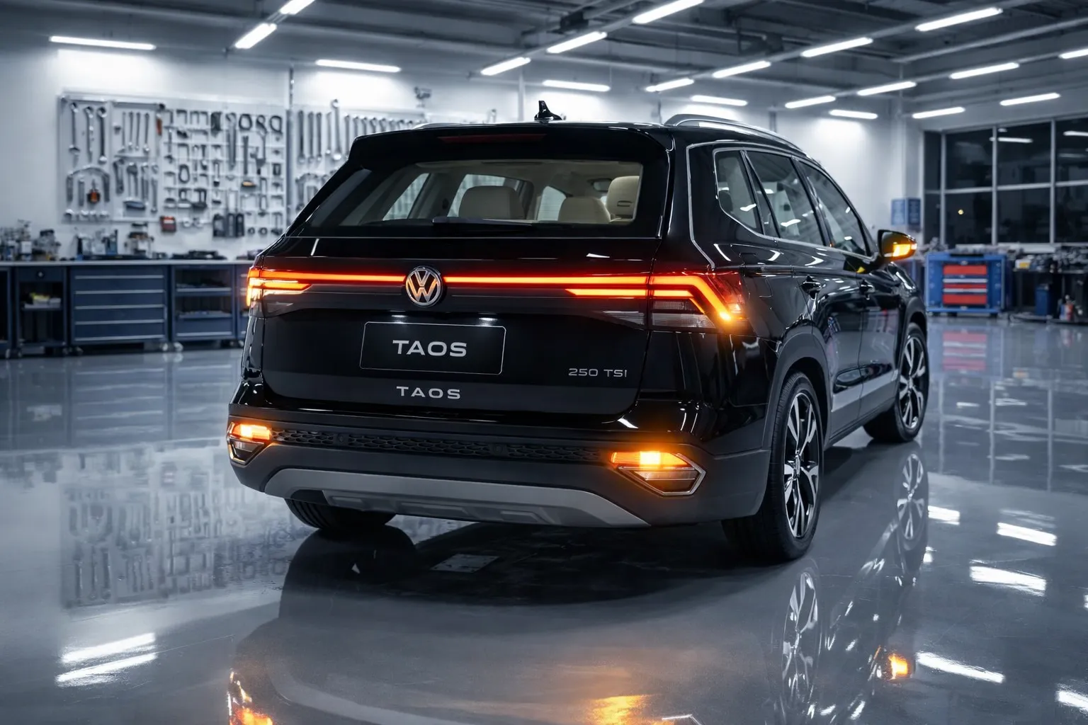 Volkswagen Taos 2026 como referência visual de SUV médio no mercado PCD