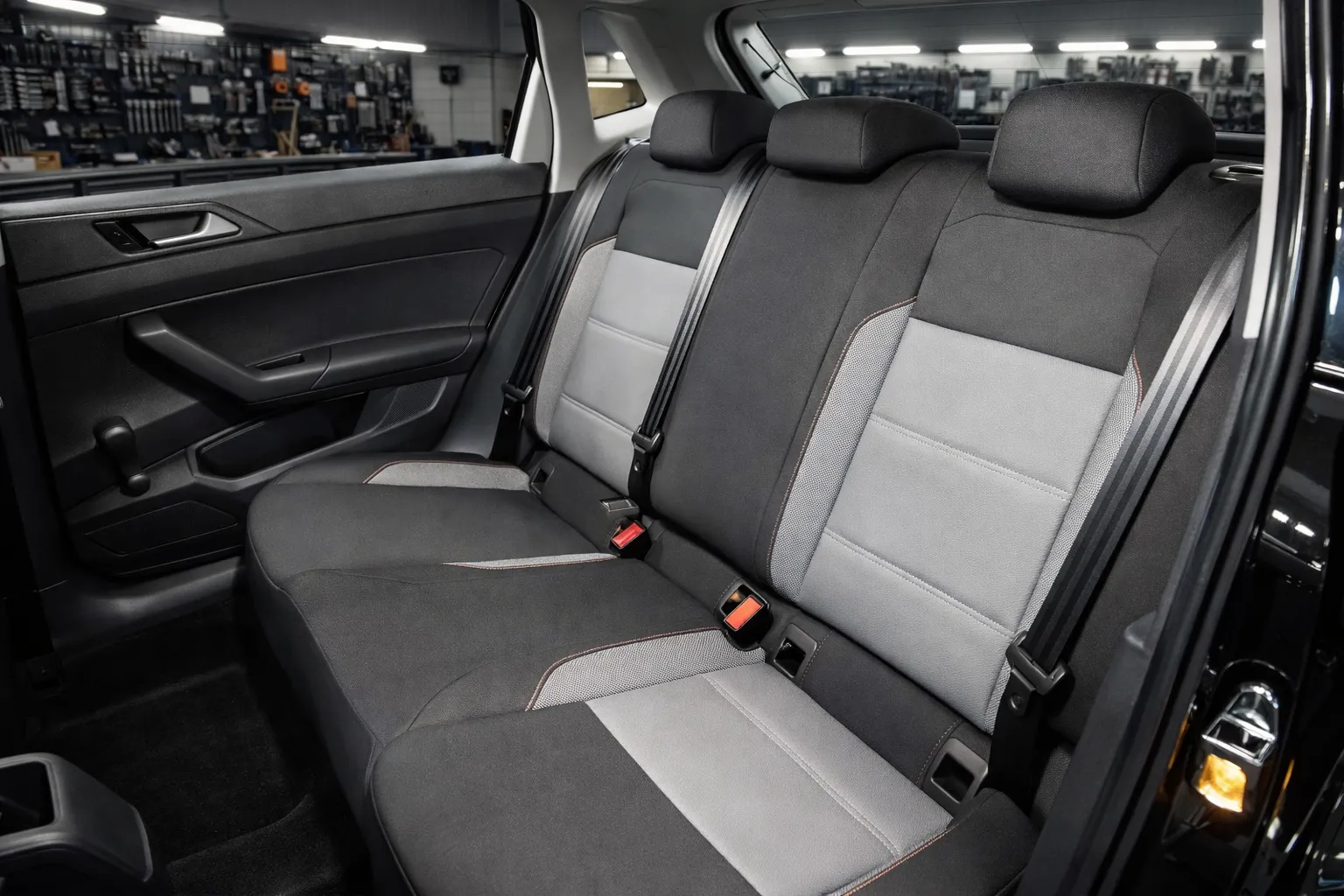 Banco traseiro do Volkswagen Polo 2023