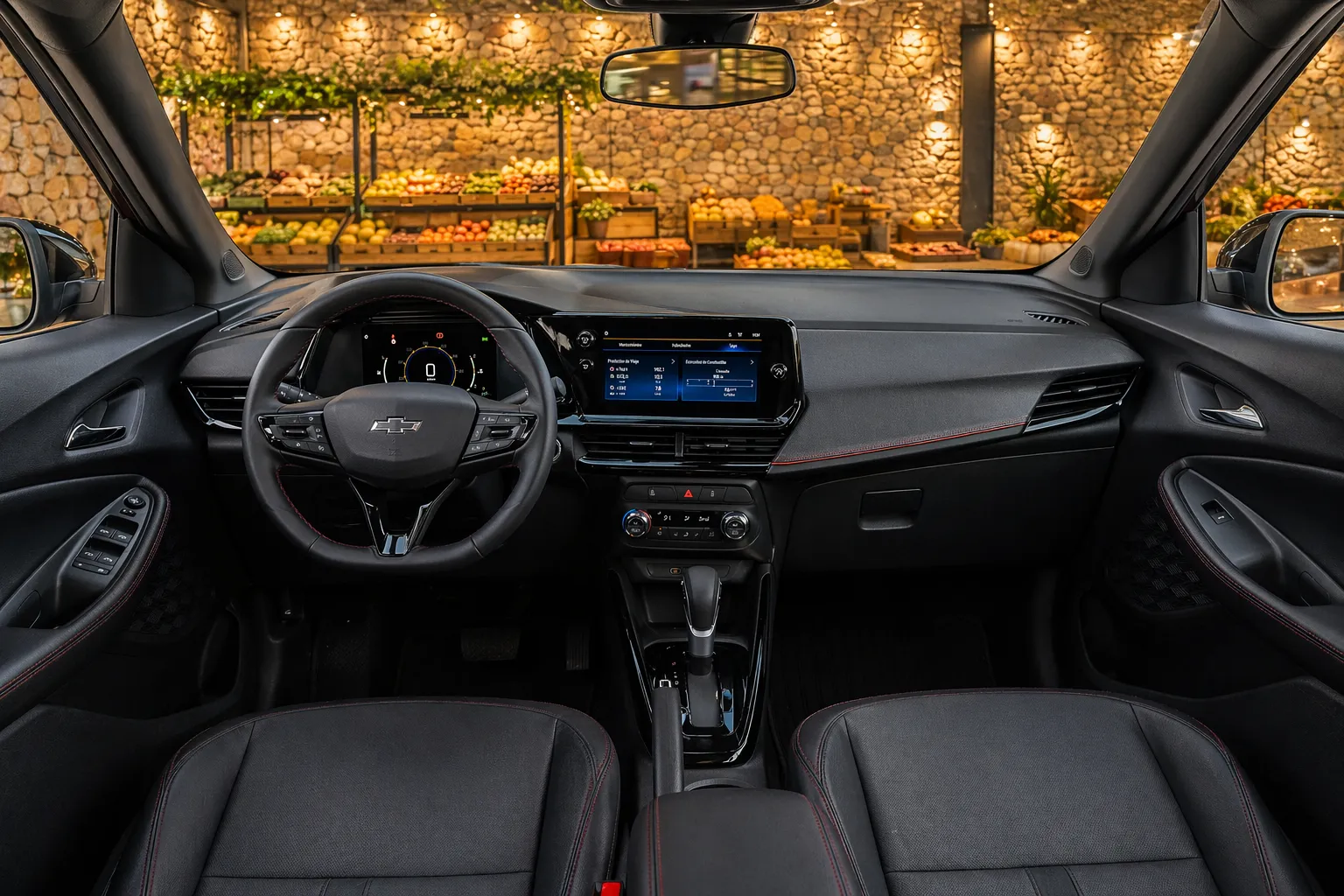 Chevrolet Montana RS 1.2 AT Turbo Flex PCD ano 2026 traseira