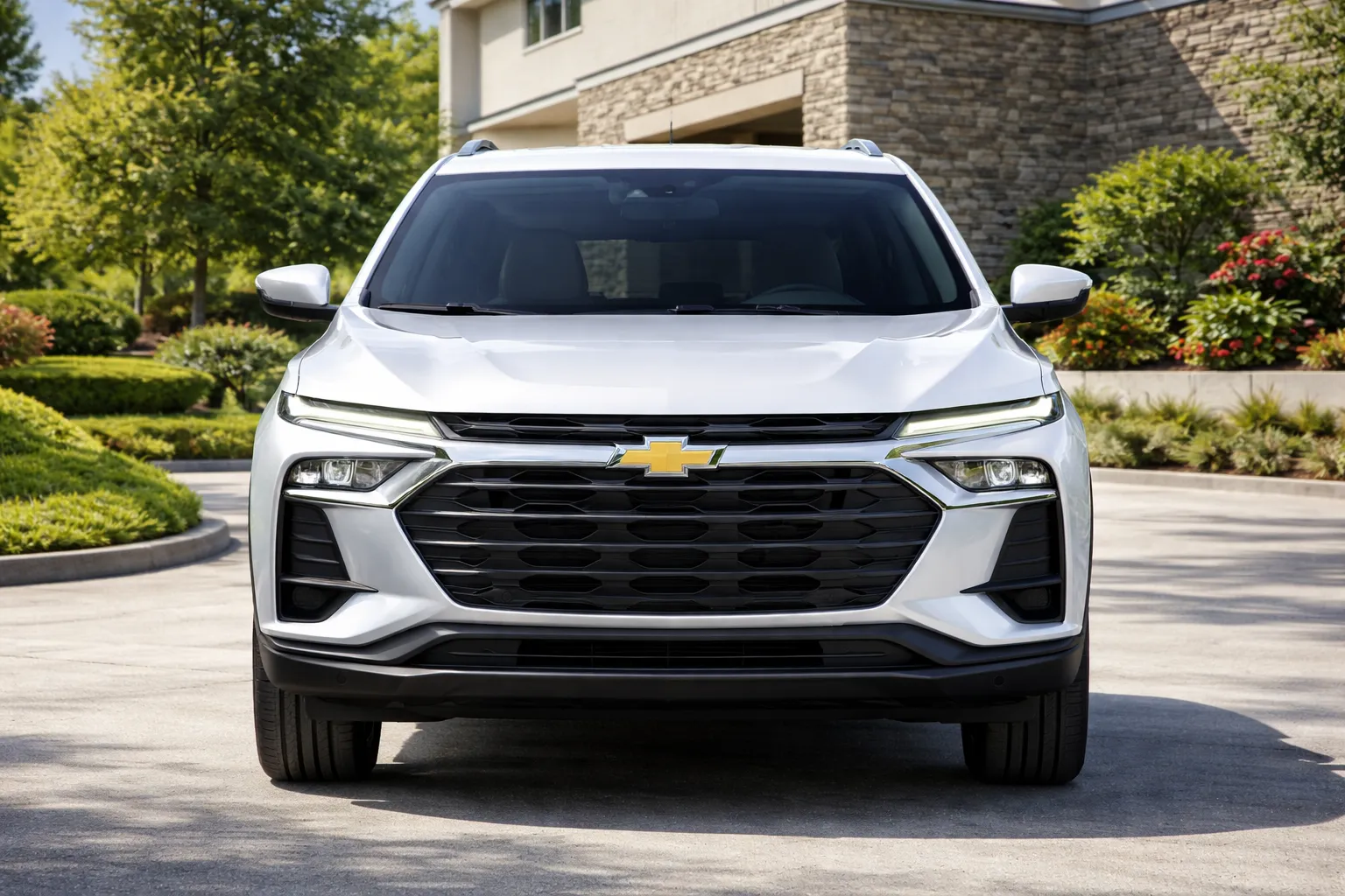 Chevrolet Tracker 2026 em frente a casa