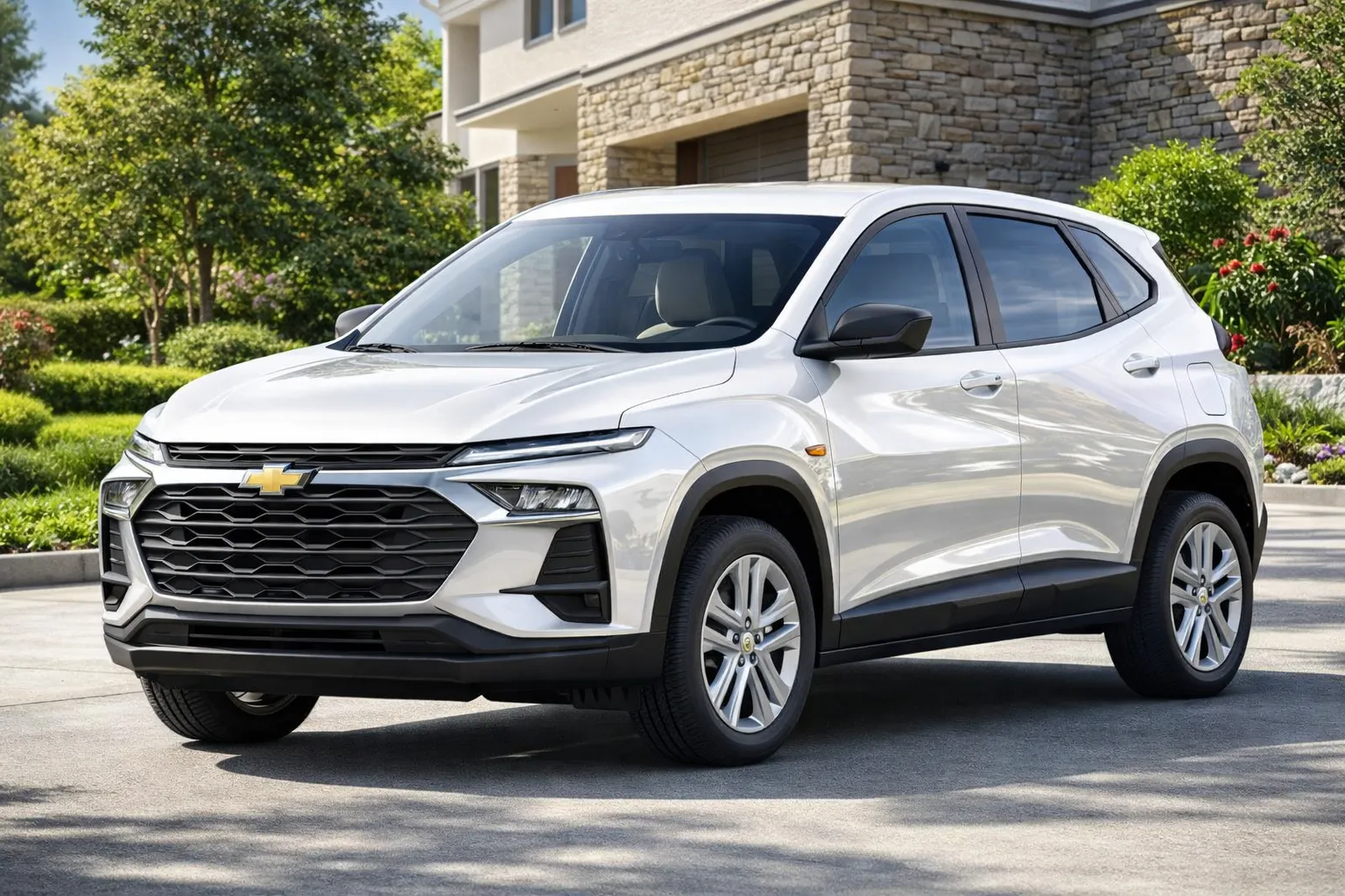 Chevrolet Tracker em dia ensolarado