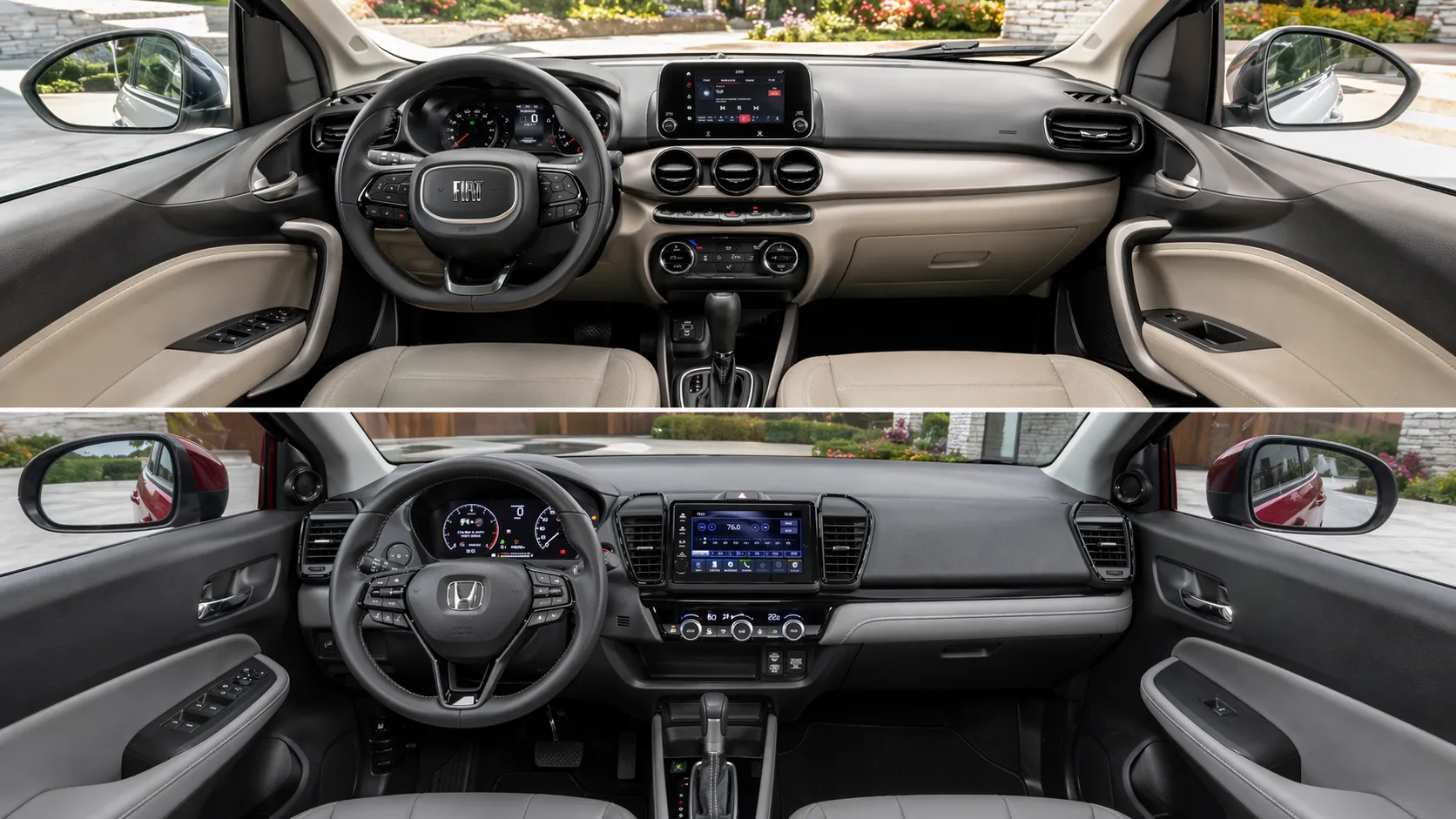 Comparativo mecânico Fiat Argo 1.3 Firefly CVT e Honda City Hatch 1.5 i-VTEC CVT