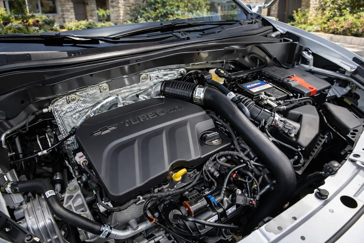 Detalhes do motor do Chevrolet Tracker