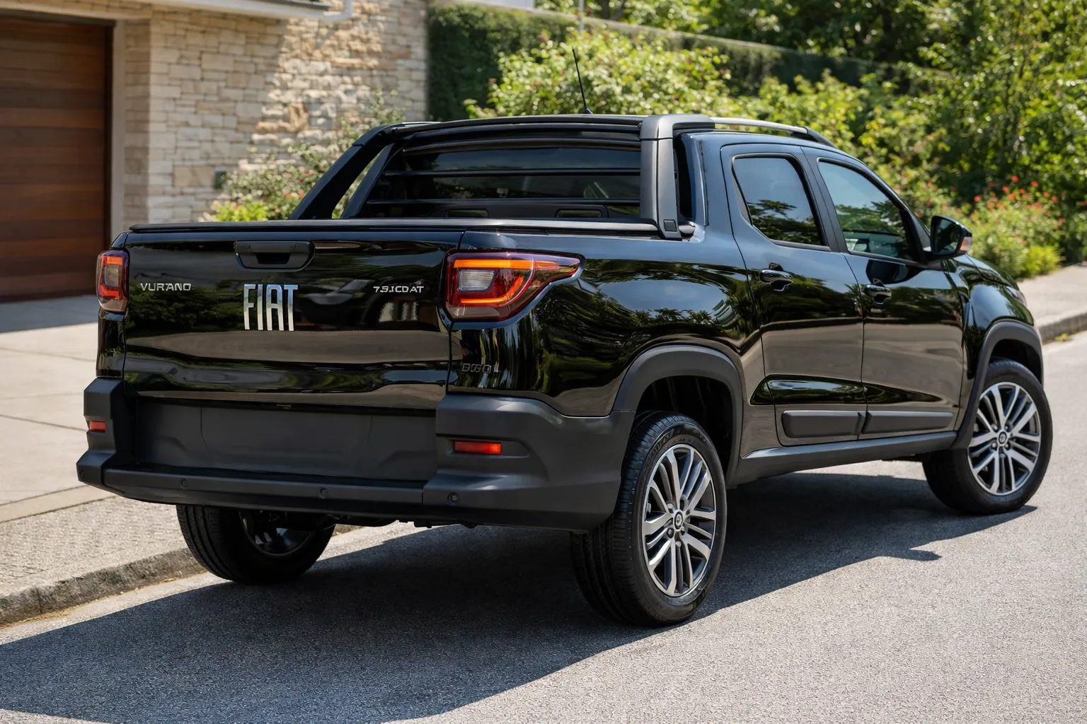 Fiat Strada 2023 em dia ensolarado