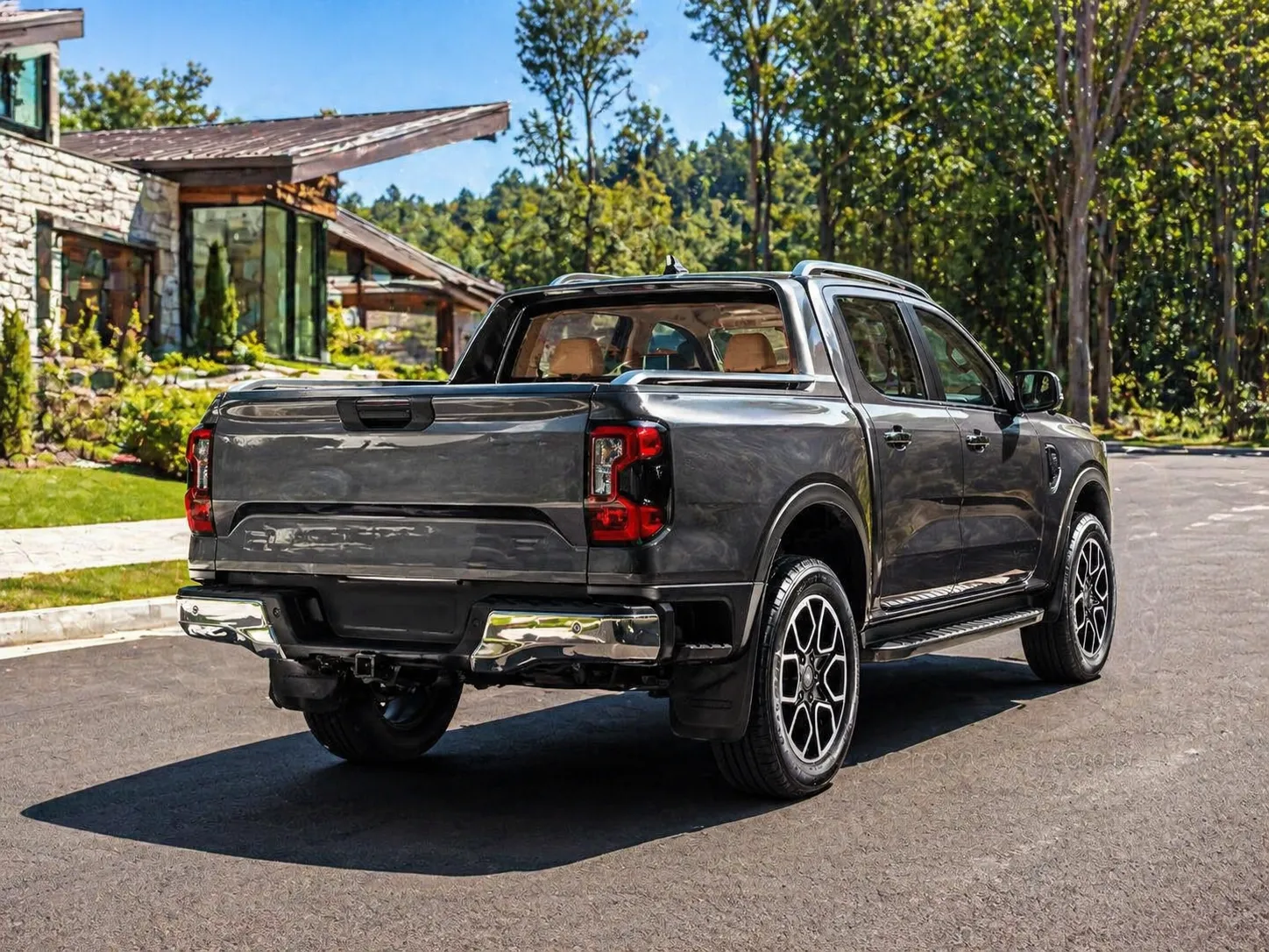 Interior e tecnologia da Ford Ranger Limited Plus 3.0 V6 PCD 2026
