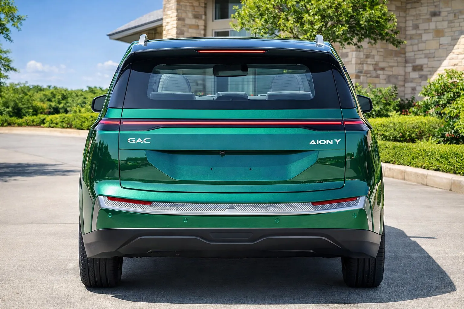 GAC Aion Y Elite verde esmeralda