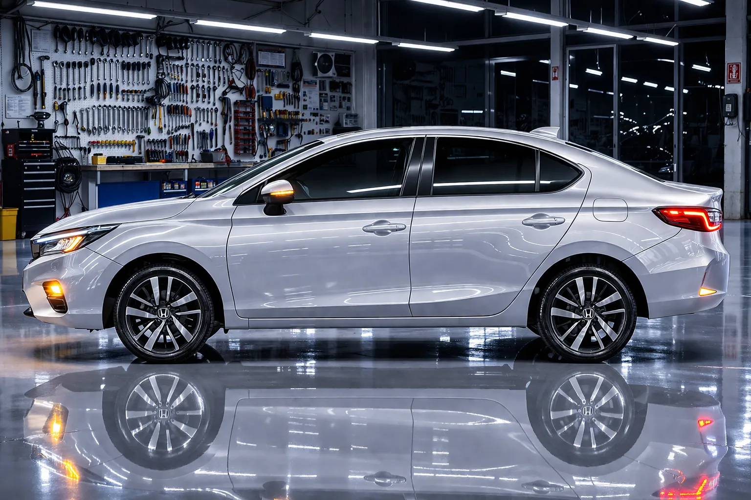 Honda City EX 2023 em contexto de documentos, revisões e histórico de manutenção