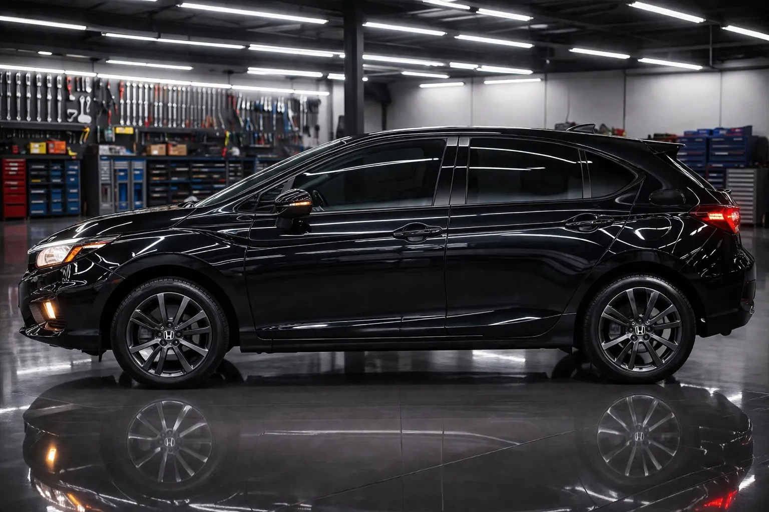 Honda City Hatch LX 1.5 CVT Flex 2023 PCD seminovo imagem 10