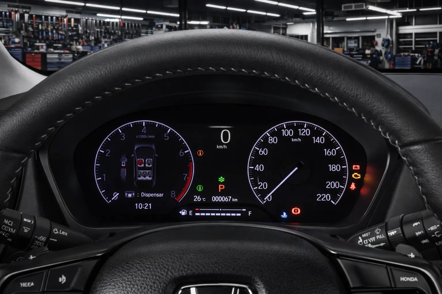 Honda City Hatch LX 1.5 CVT Flex 2023 PCD seminovo imagem 11