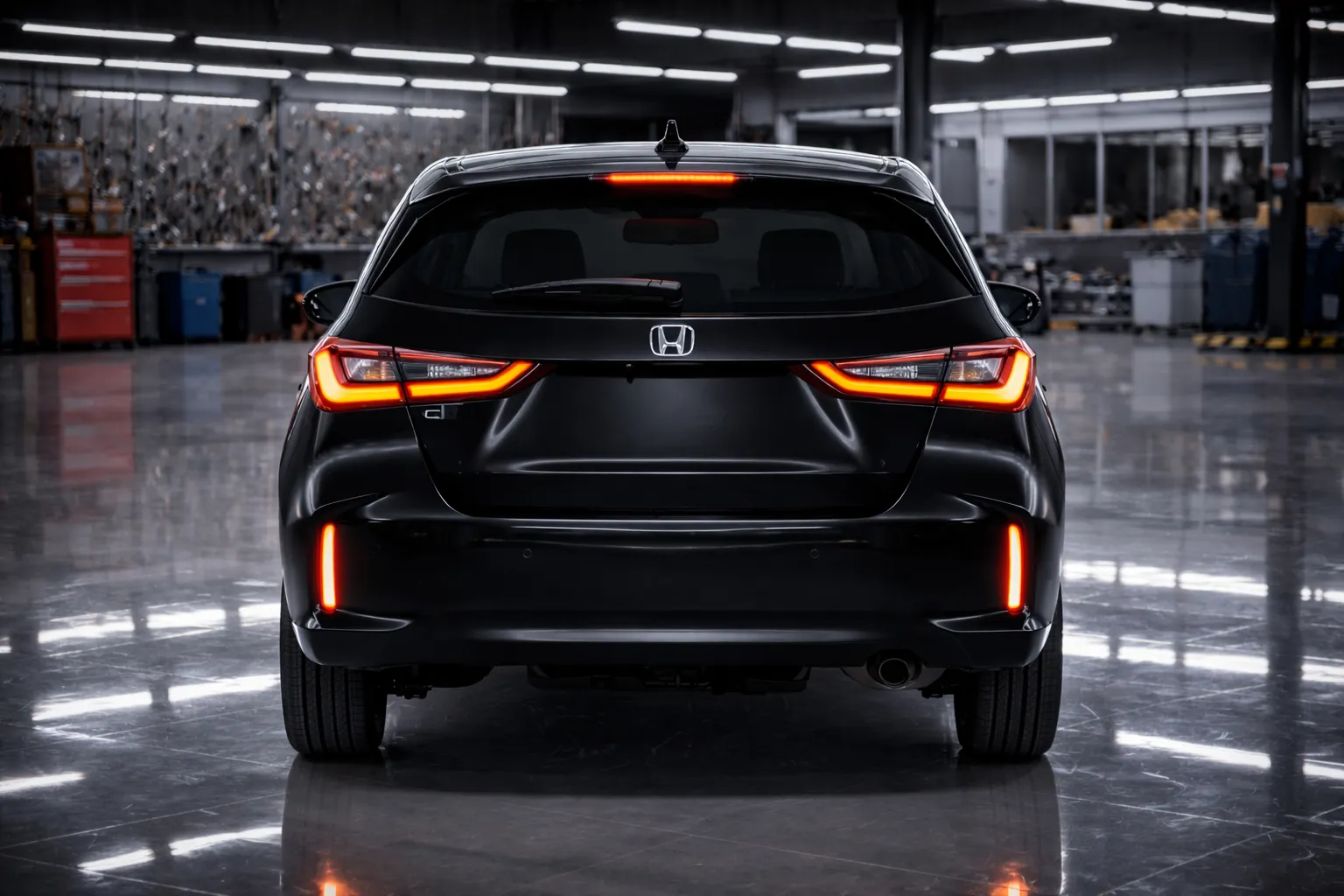 Honda City Hatch LX 1.5 CVT Flex 2023 PCD seminovo imagem 5