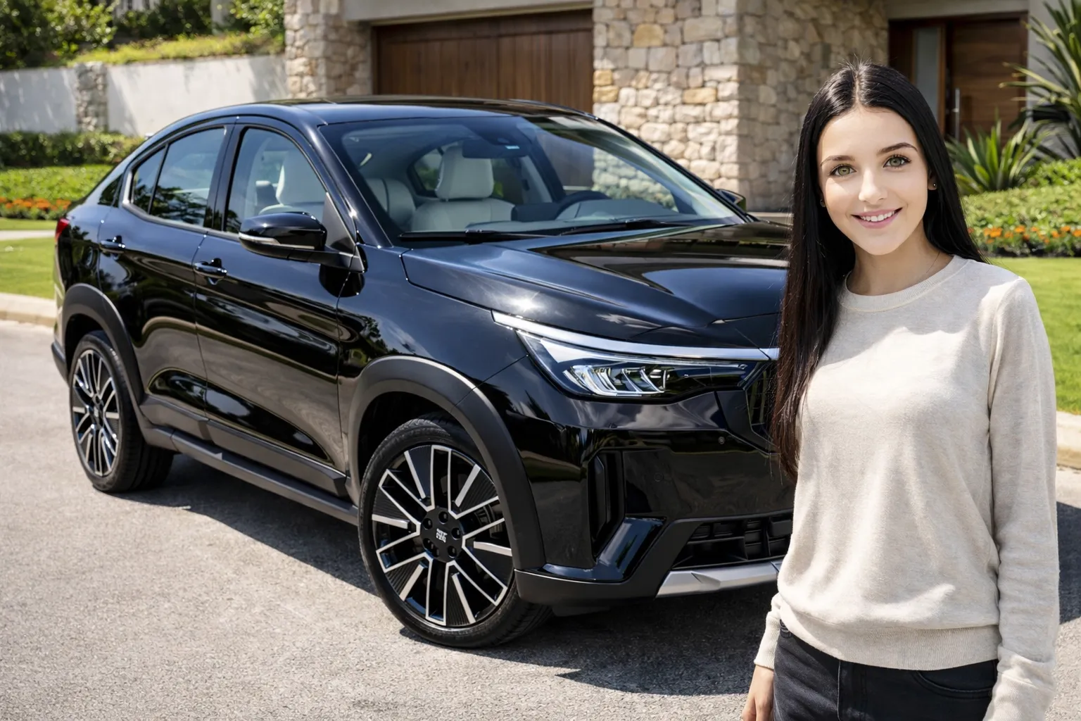 Vista dianteira do Fiat Fastback Audace Hybrid 2026