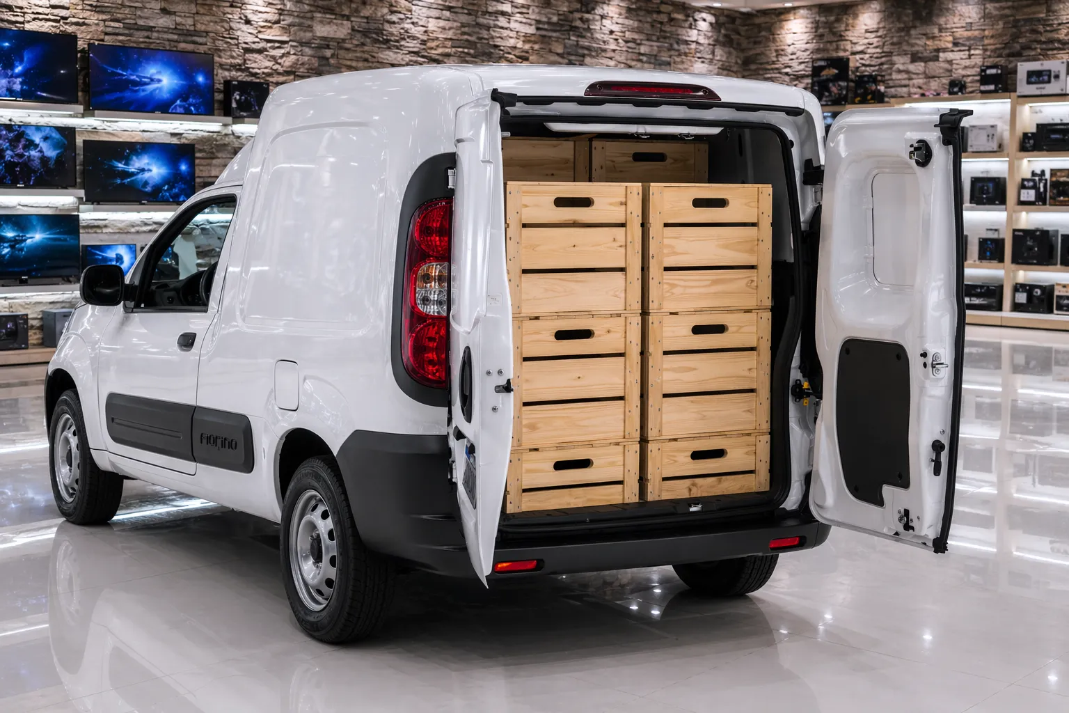 Fiat Fiorino Furgão 2026 em contexto de uso profissional e compra PCD
