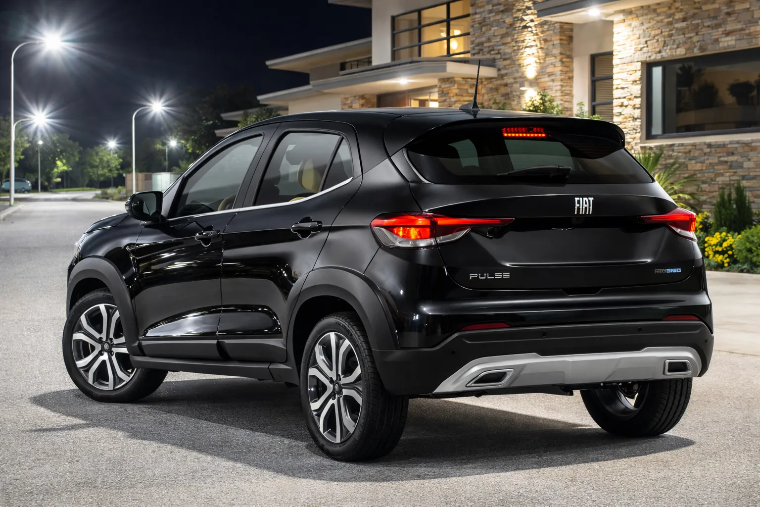 Interior do Fiat Pulse Impetus Hybrid 2026